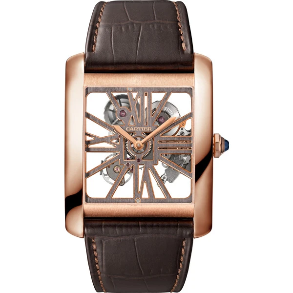 Cartier Часы Tank MC, скелетон
