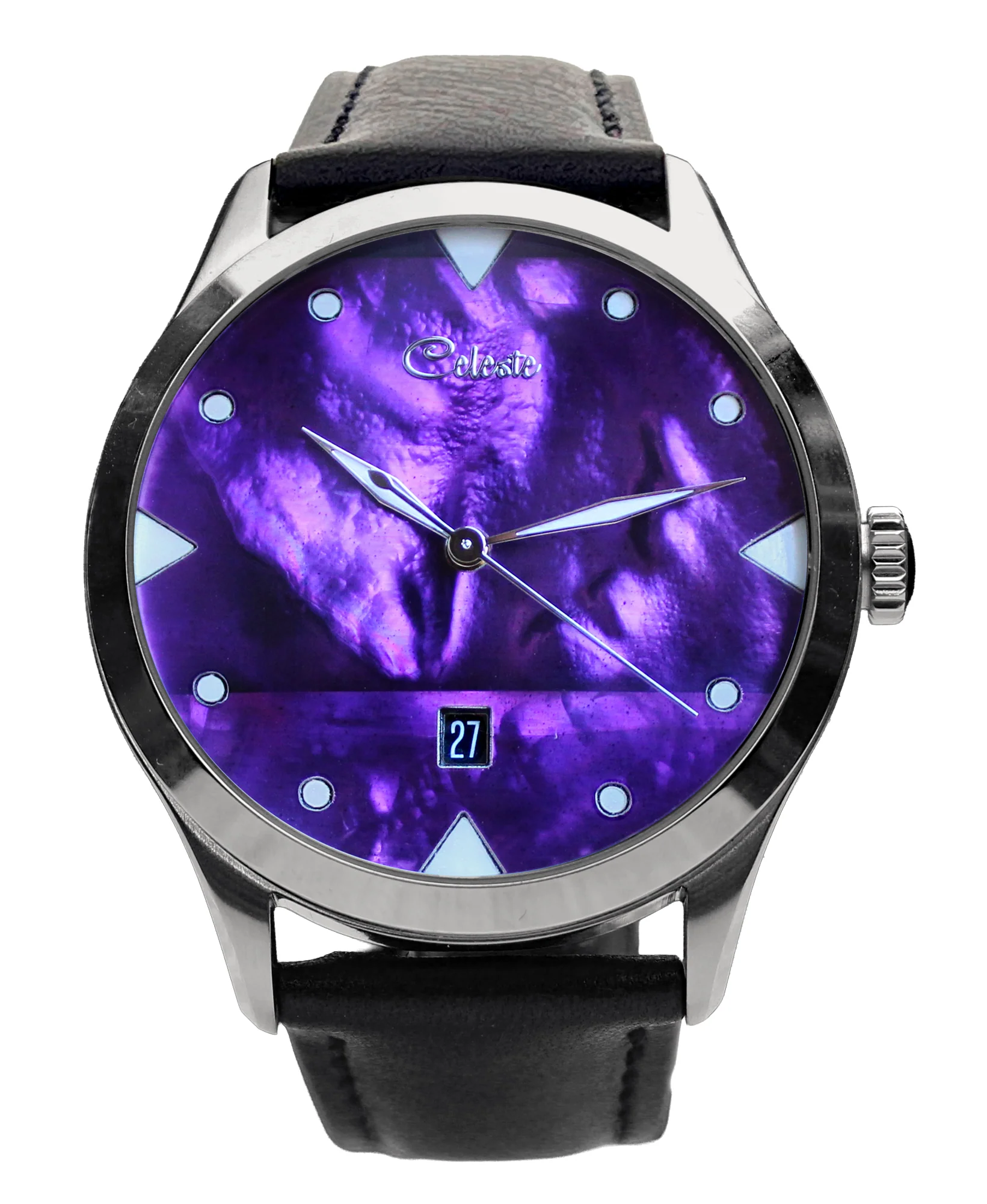 Celeste Watch Company Amethyst Crush - 42mm Swiss Automatic
