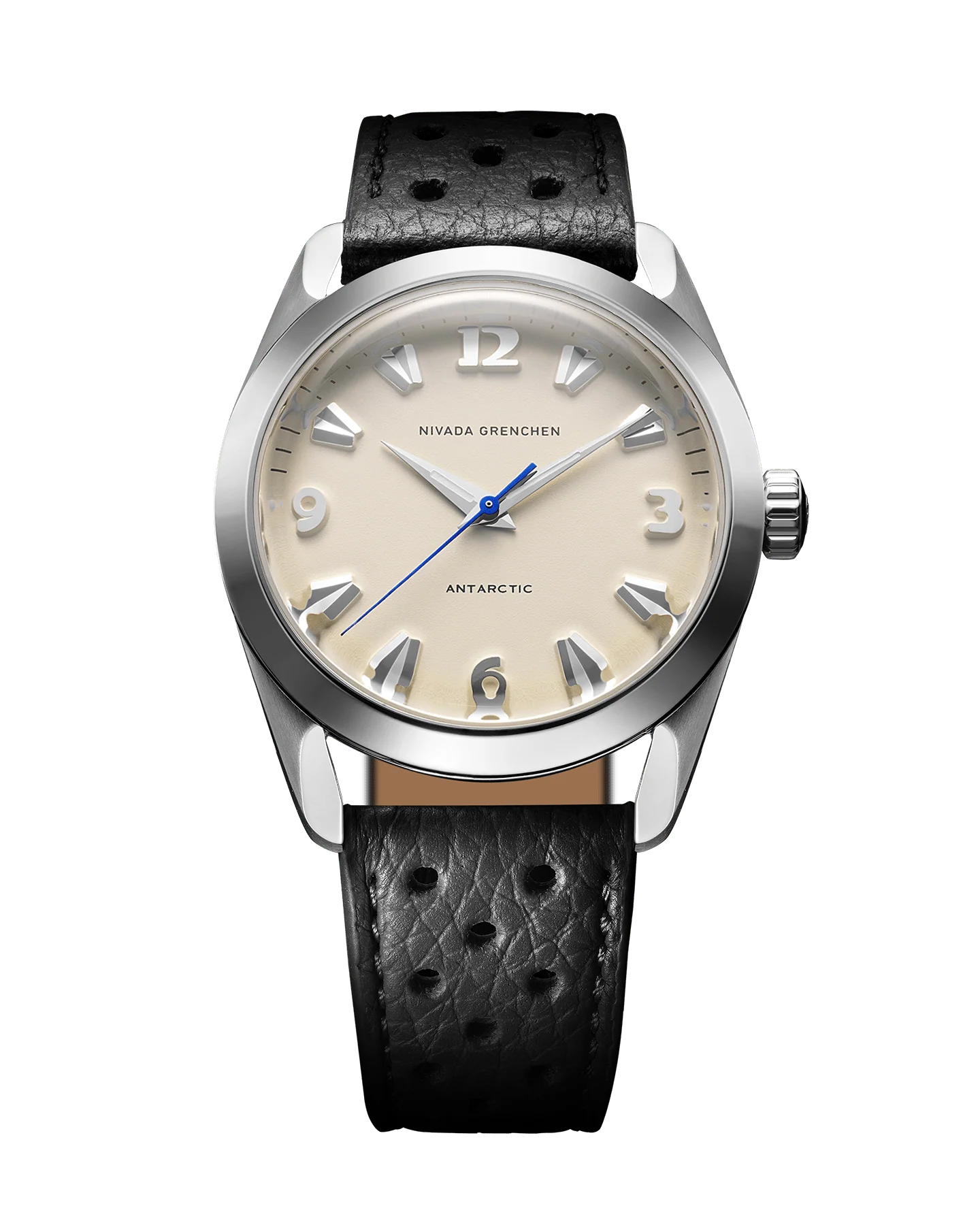 Nivada Grenchen ANTARCTIC EGGSHELL WHITE LUMINOVA - 35mm