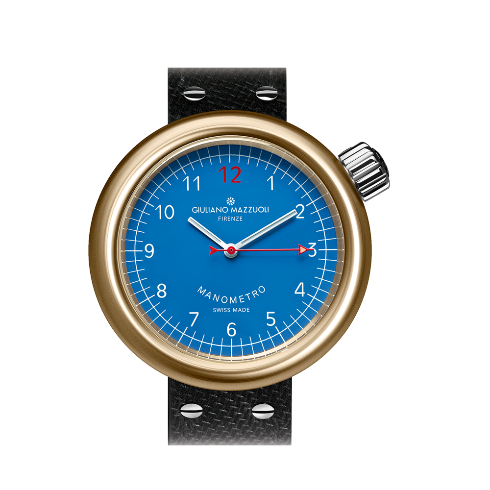 Giuliano Mazzuoli Manometro Bronze Blue