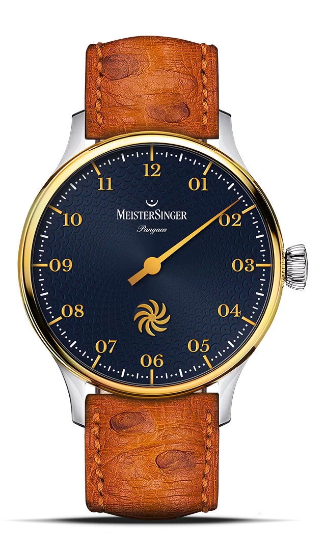 MeisterSinger Pangaea, Stahlbau mit Goldlünette