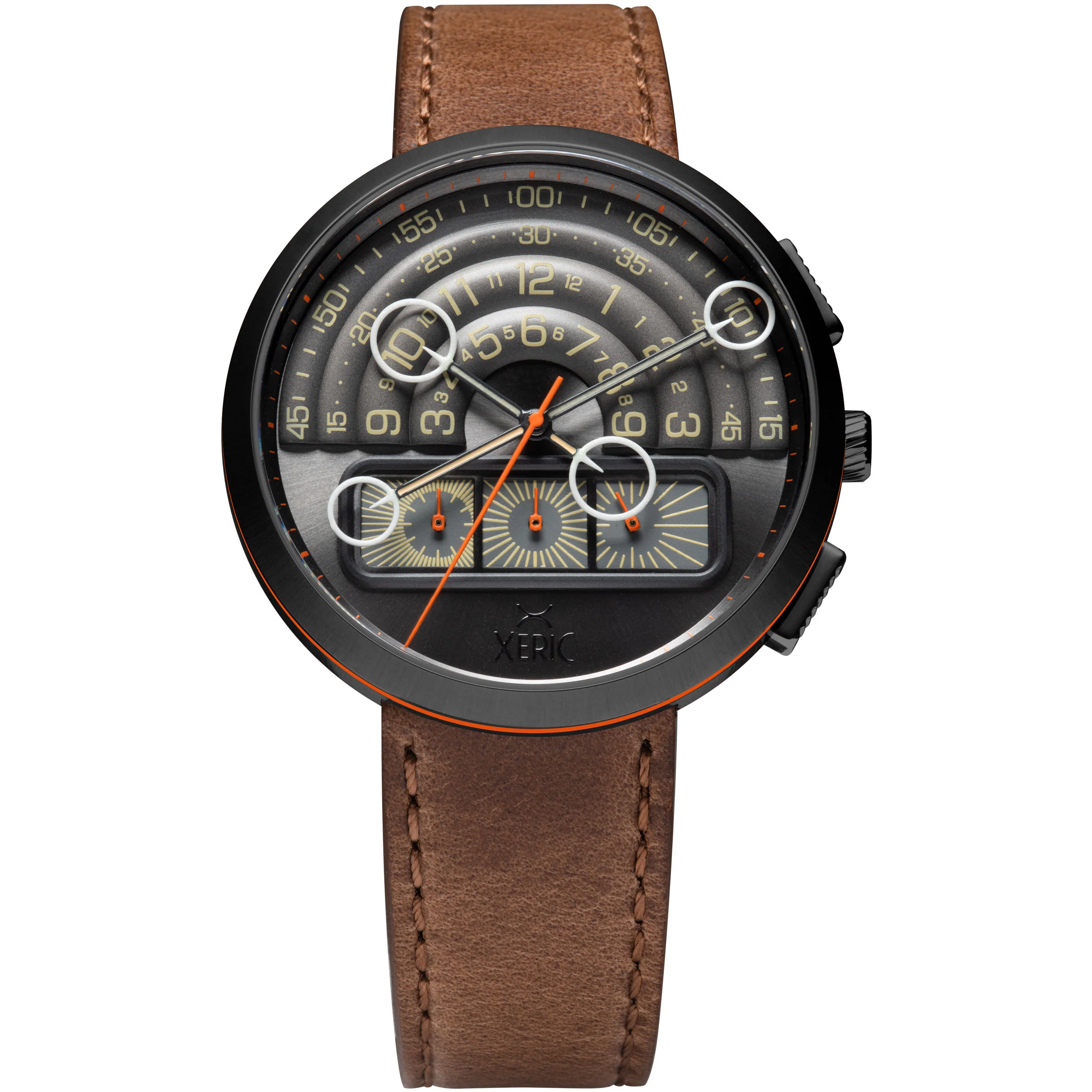 Xeric Halograph II Chrono Gunmetal Brown