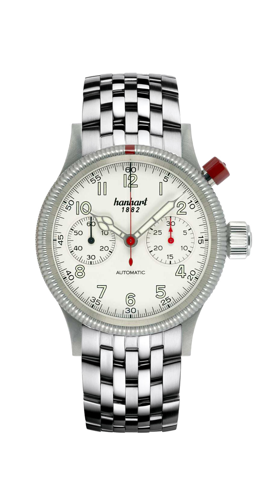 Hanhart PIONEER Mk I altweiß, 40 mm