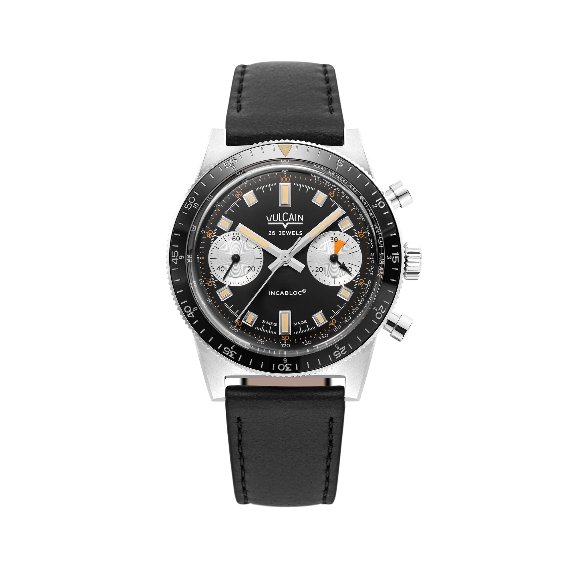 Vulcain Skindiver Chronograph Black