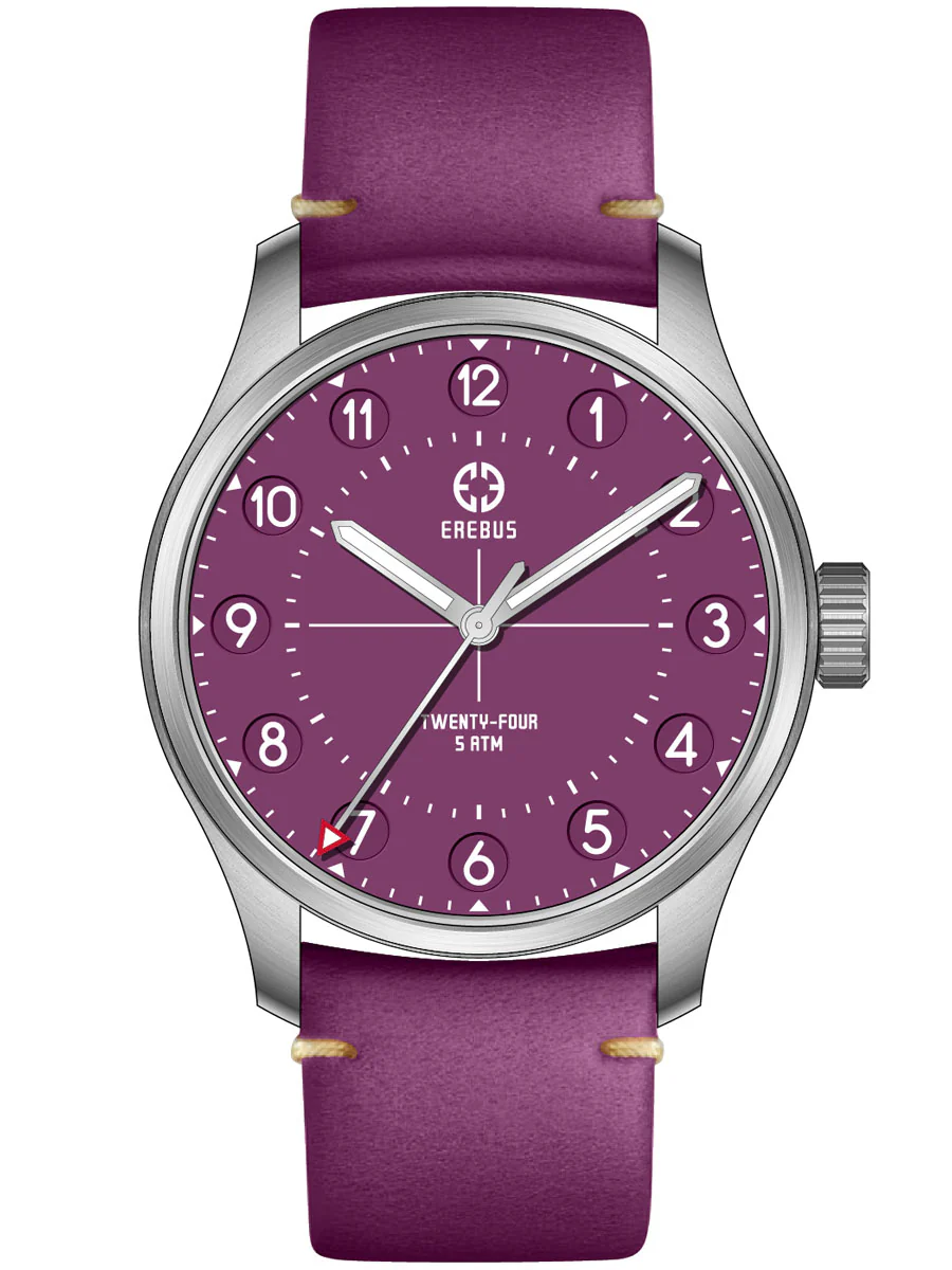 Erebus Watches Twenty-Four 38 Purple