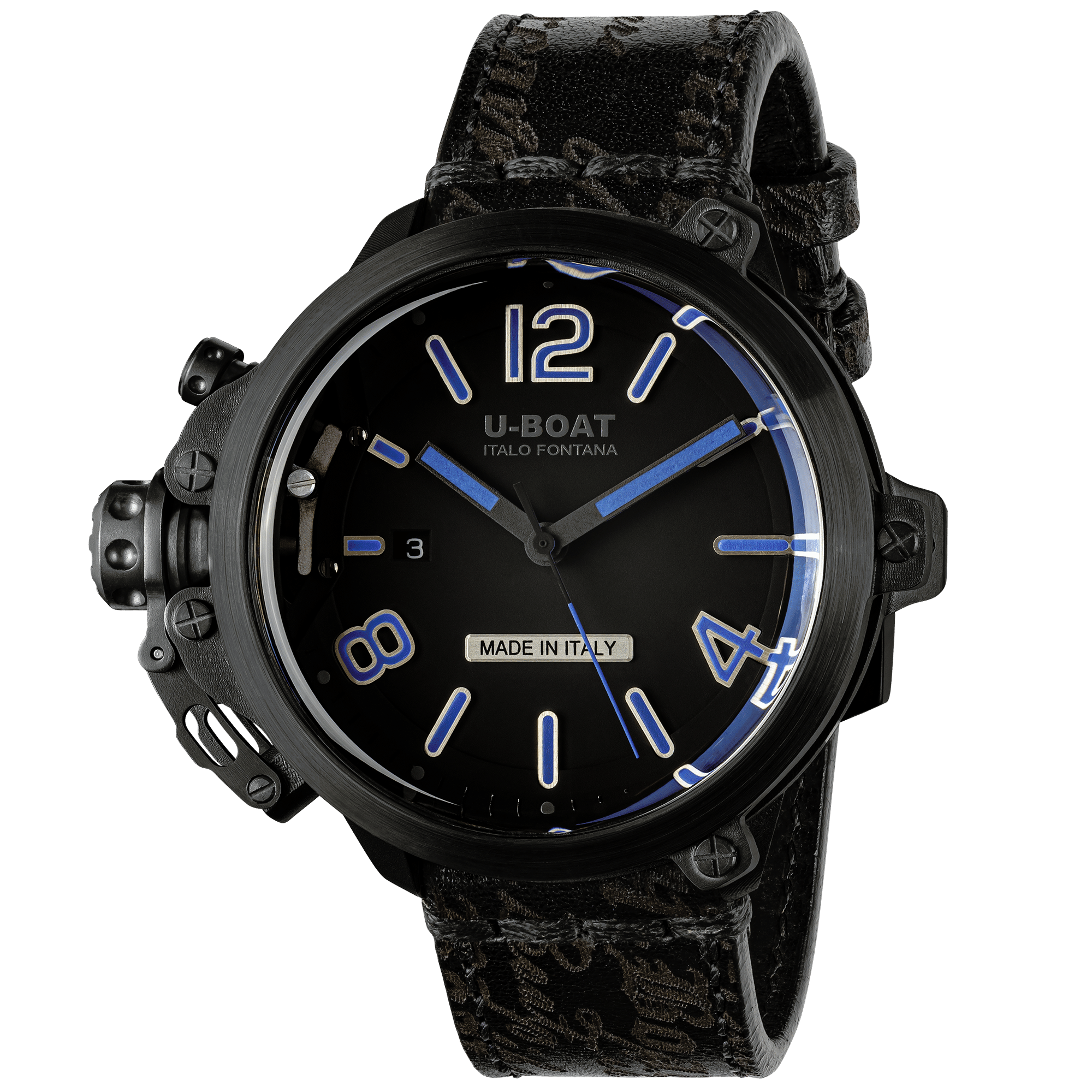 U-Boat CAPSULE 50MM PVD BK BL