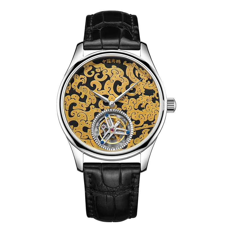 Sea-Gull Heritage Series Panloong 24K Gold Tourbillon Limited Edition 42mm