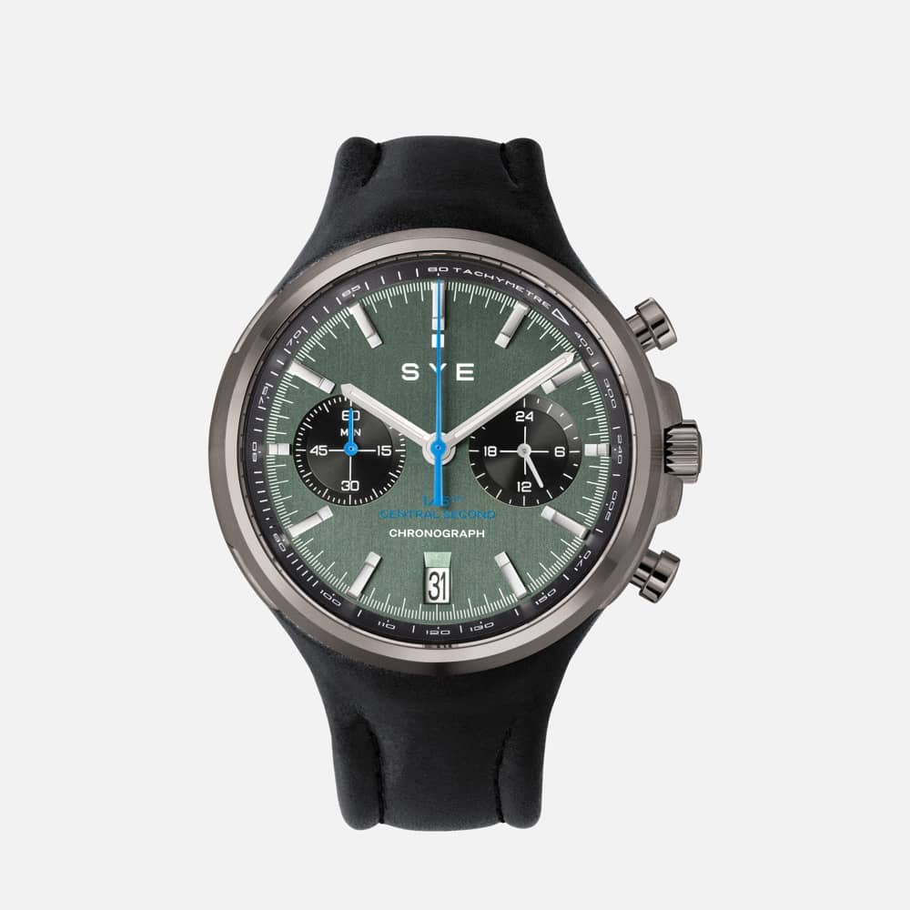 SYE MOT1ON Chronograph [Bullitt] Titanium — Signal red