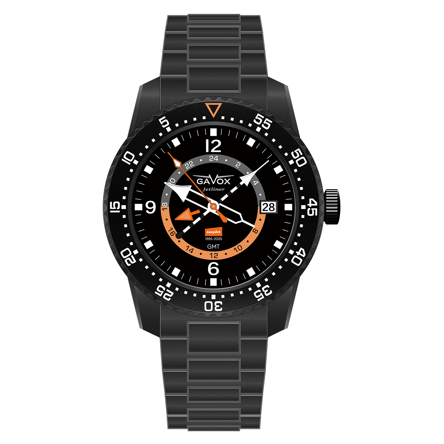 Gavox Gavox Squadron GMT Jetliner – Black PVD Version (41mm)