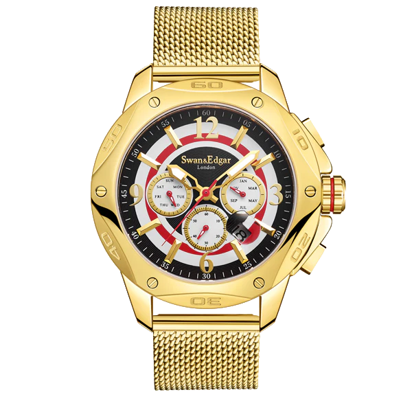 Swan & Edgar Sports Target Automatic - Gold