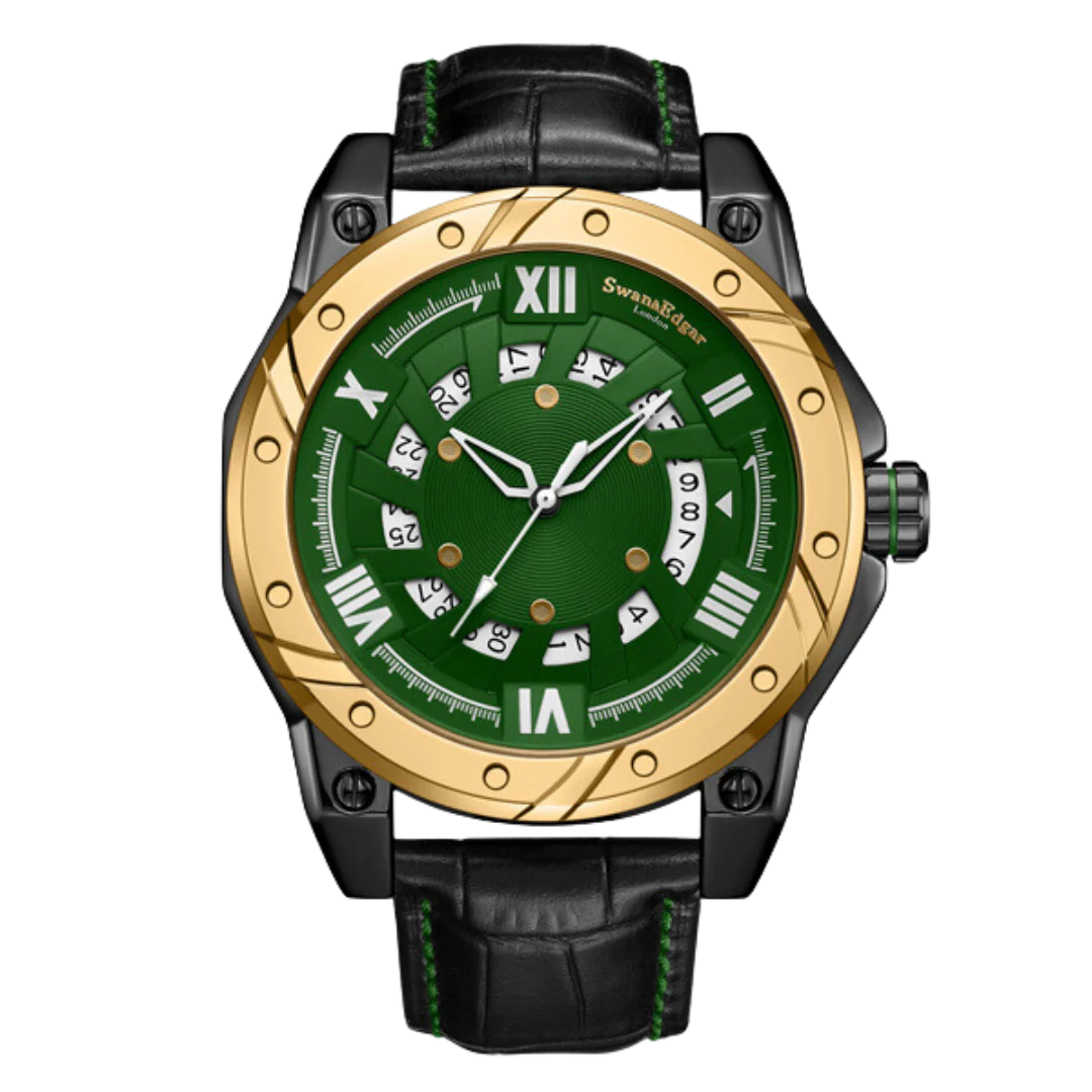 Swan & Edgar Engineer Automatic - Green