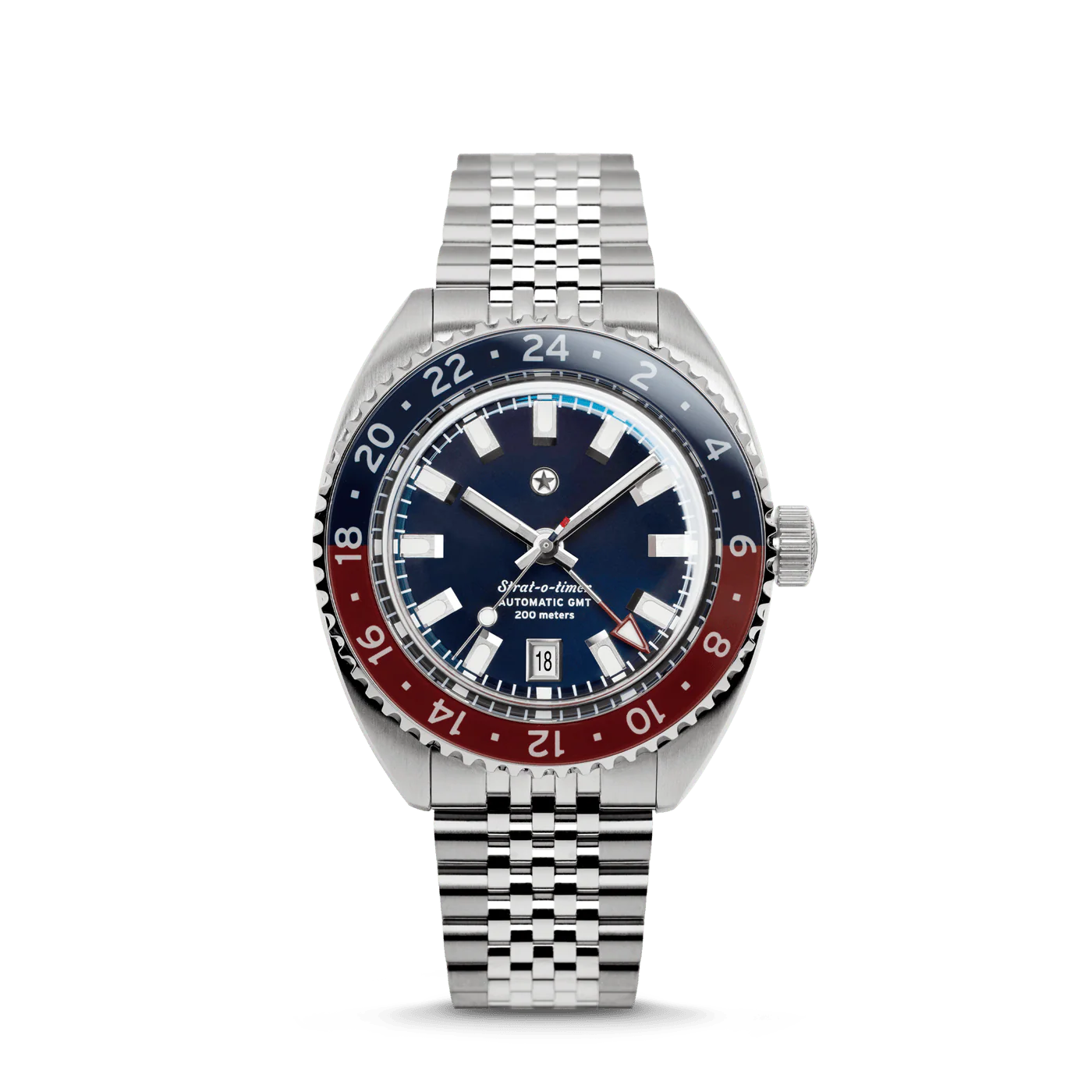 Jack Mason Strat-o-timer GMT: Americana (Sapphire Bezel)