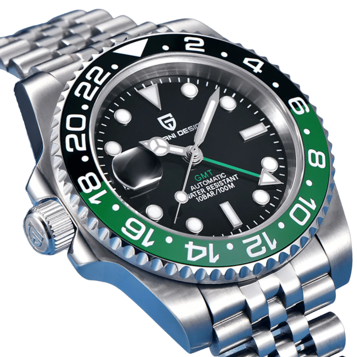 Pagani Design PD-1662 GMT Black Green