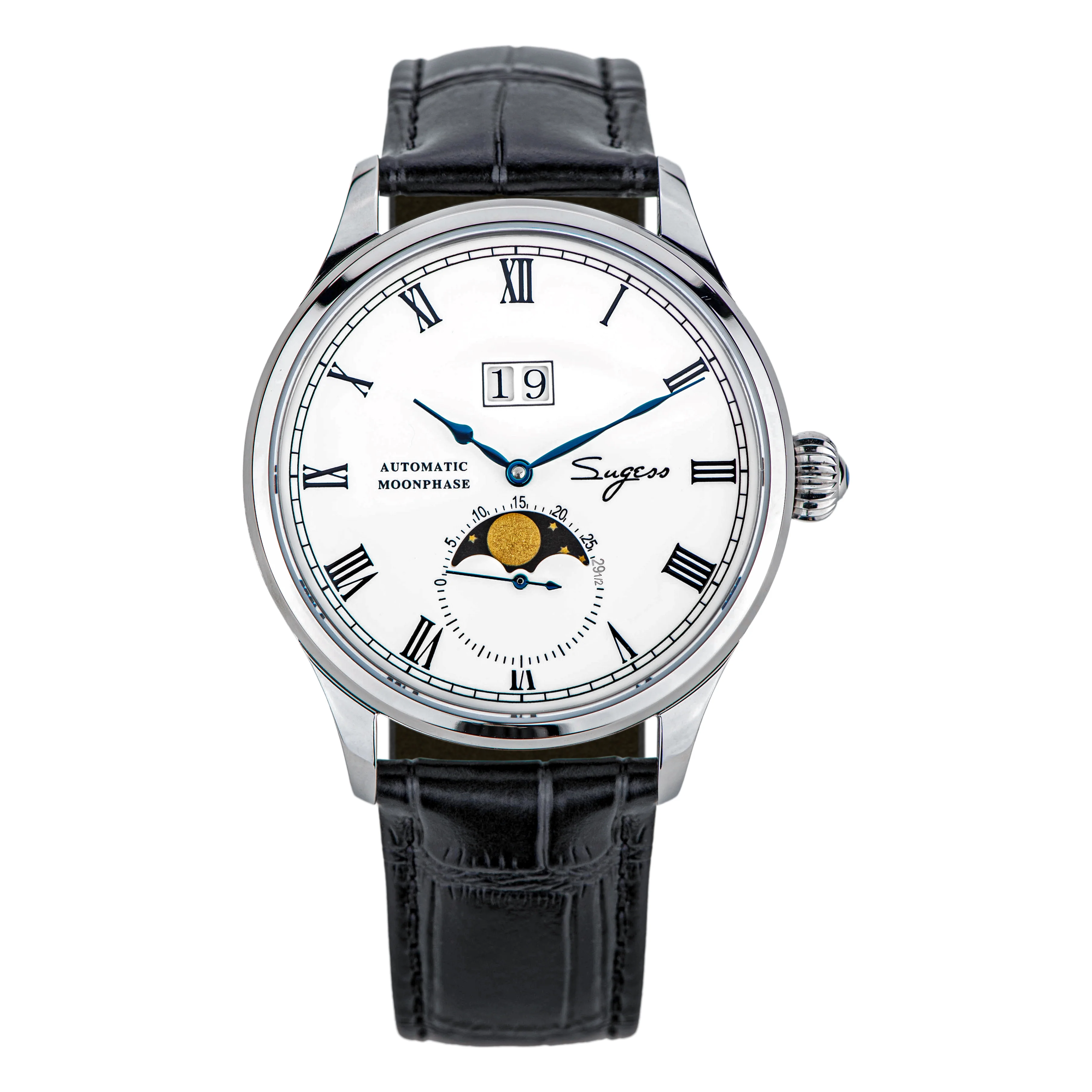 Sugess MoonPhase Master Automatic SU2528SS Enamel Dial