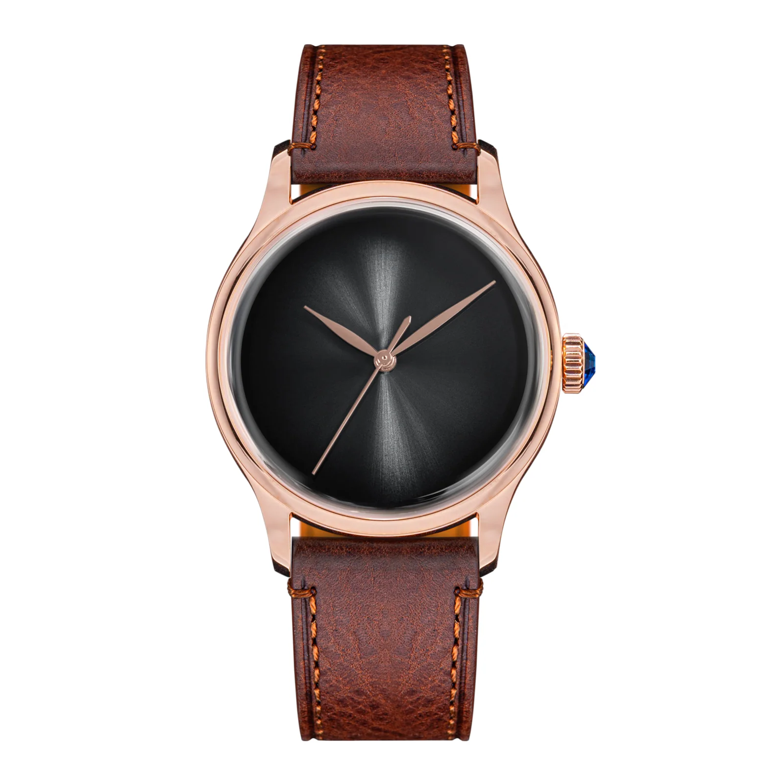 Sugess Heritage S455 Black Dial Rose Gold Automatic