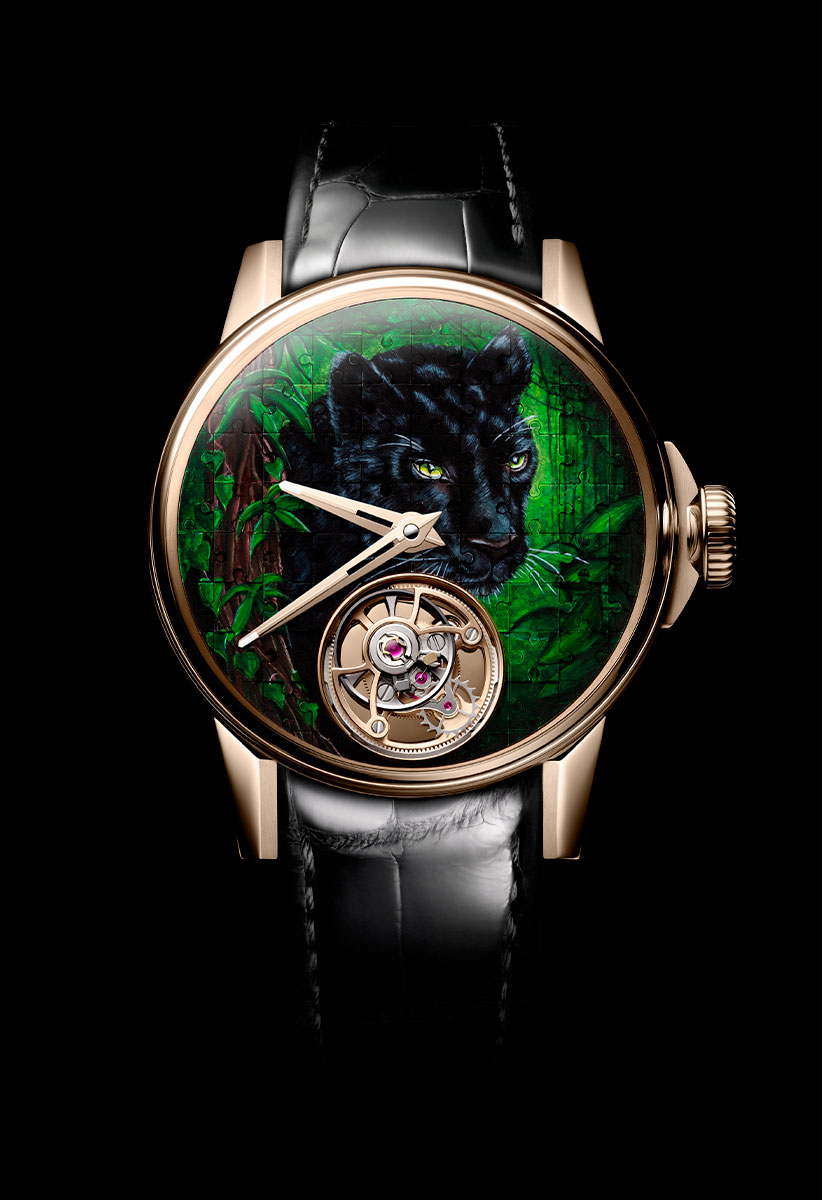 Louis Moinet Tourbillon Puzzle Black Panther LM-135.50.BP