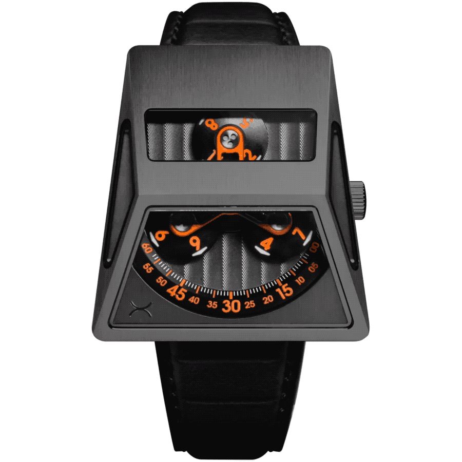 Xeric Vendetta X Automatic Gunmetal Orange