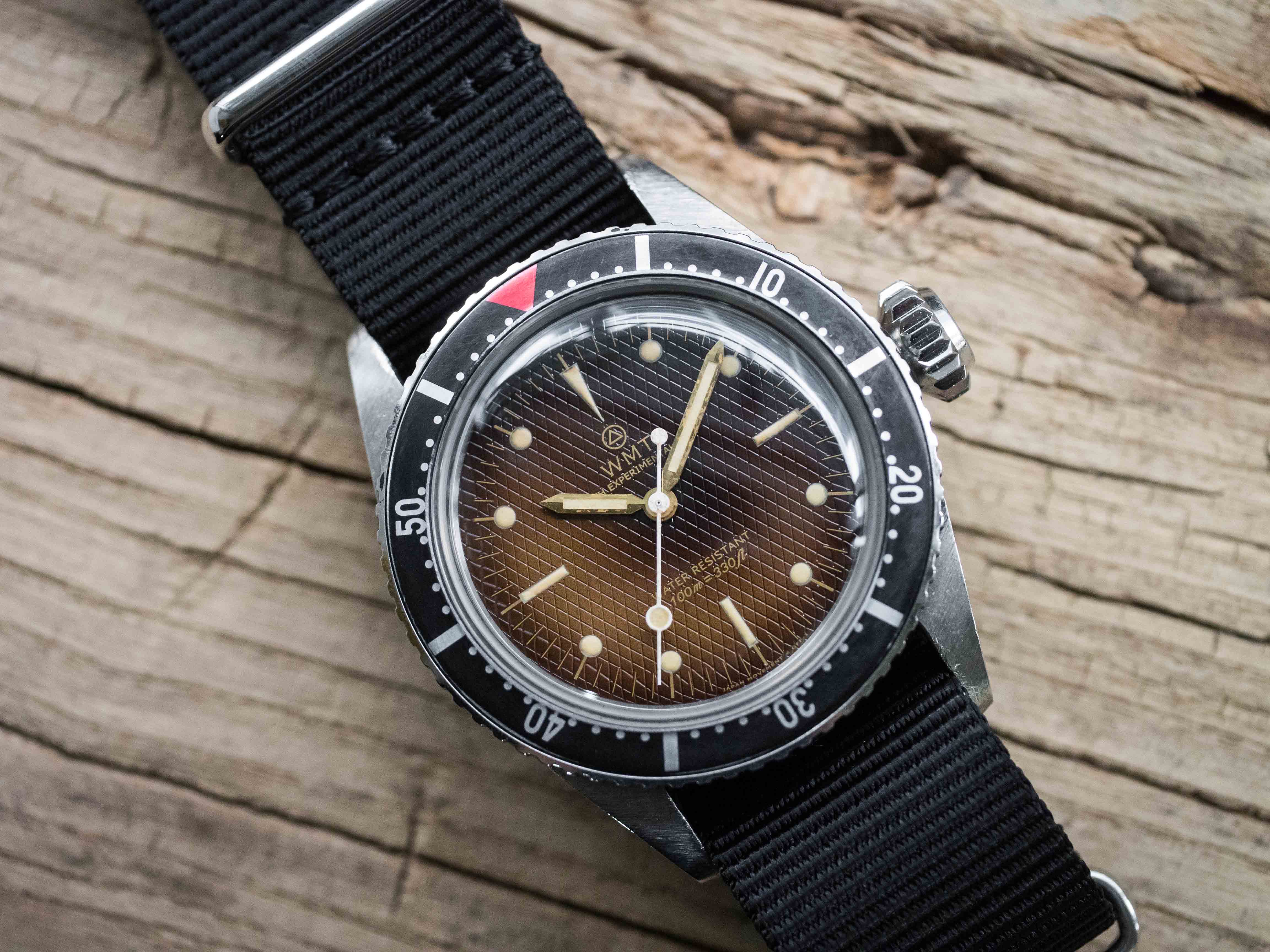 WMT Watches Sea Diver – Honey Comb Limited Edition ” Aged “