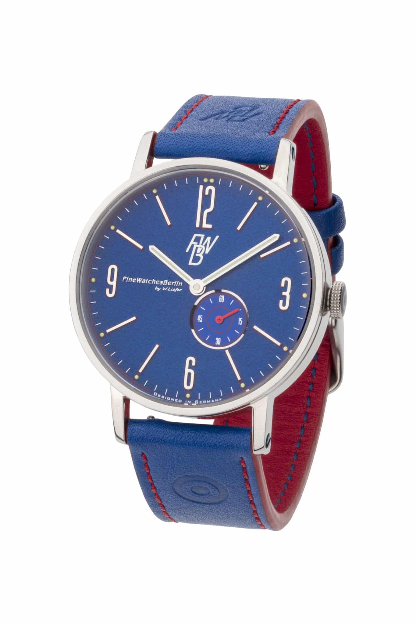 FineWatchesBerlin VALENTINA Blau – Limitiert auf 100 Stück