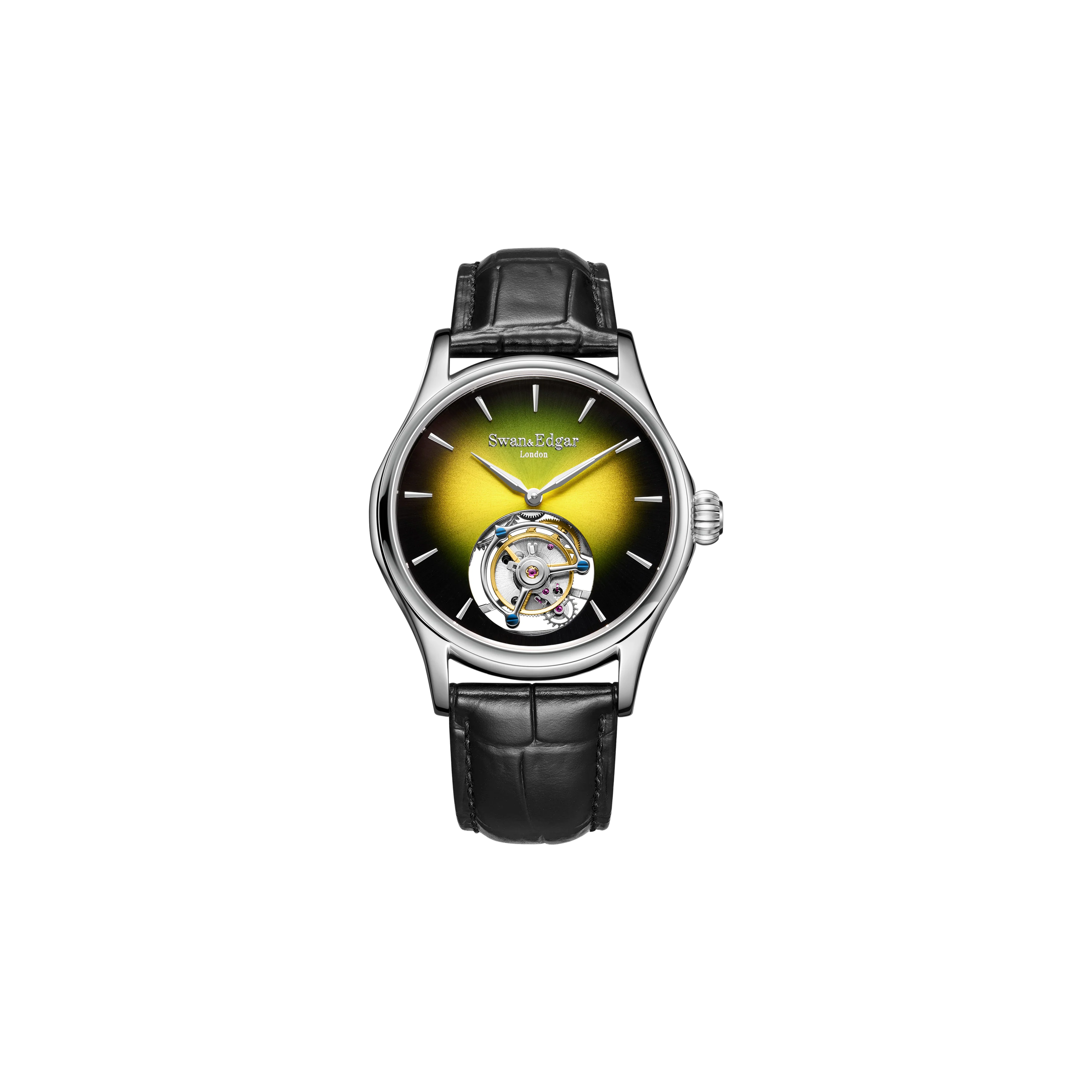Swan & Edgar Tourbillon- Yellow