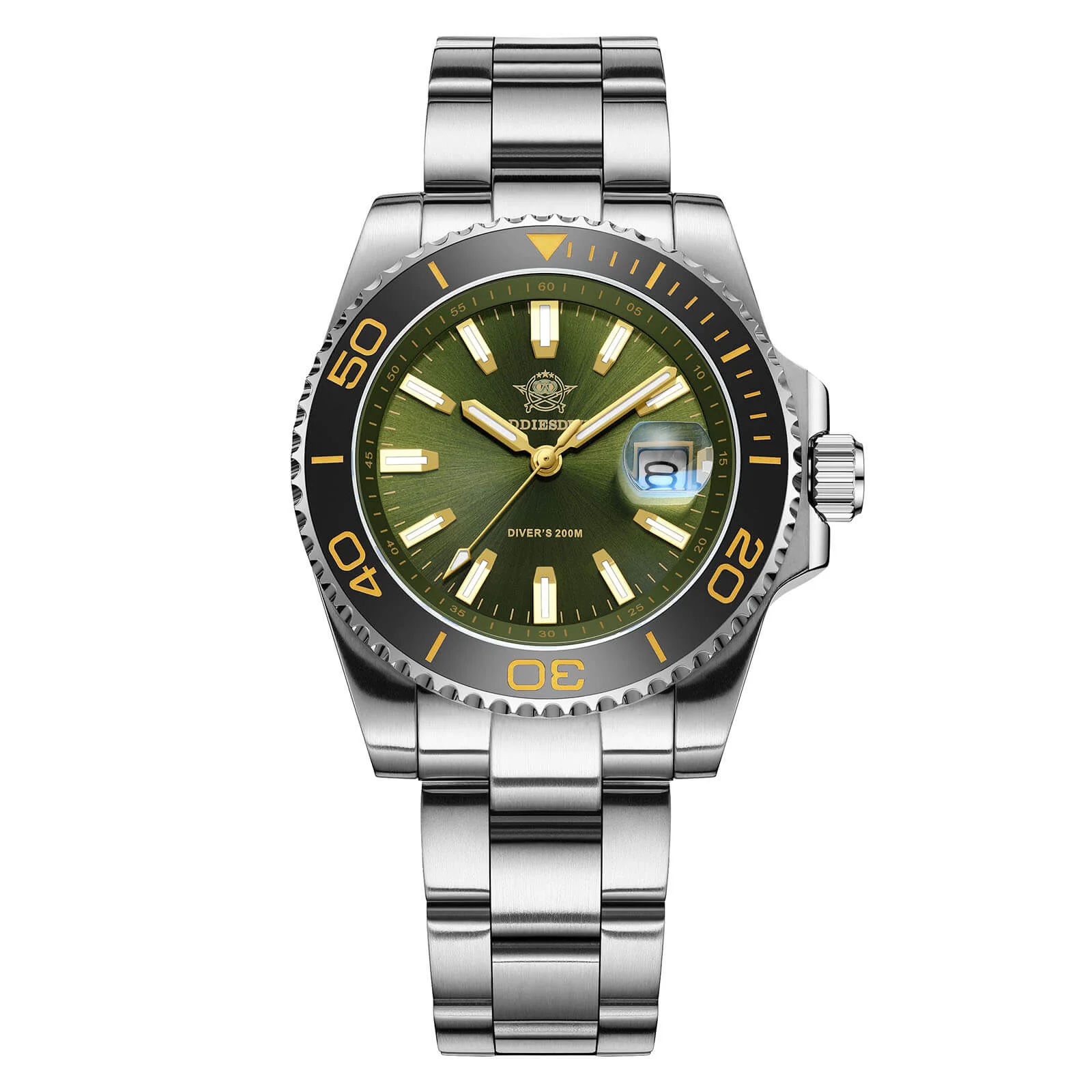 Addiesdive ADDIESDIVE 41mm Vintage Sub Dive Quartz Watch AD2510