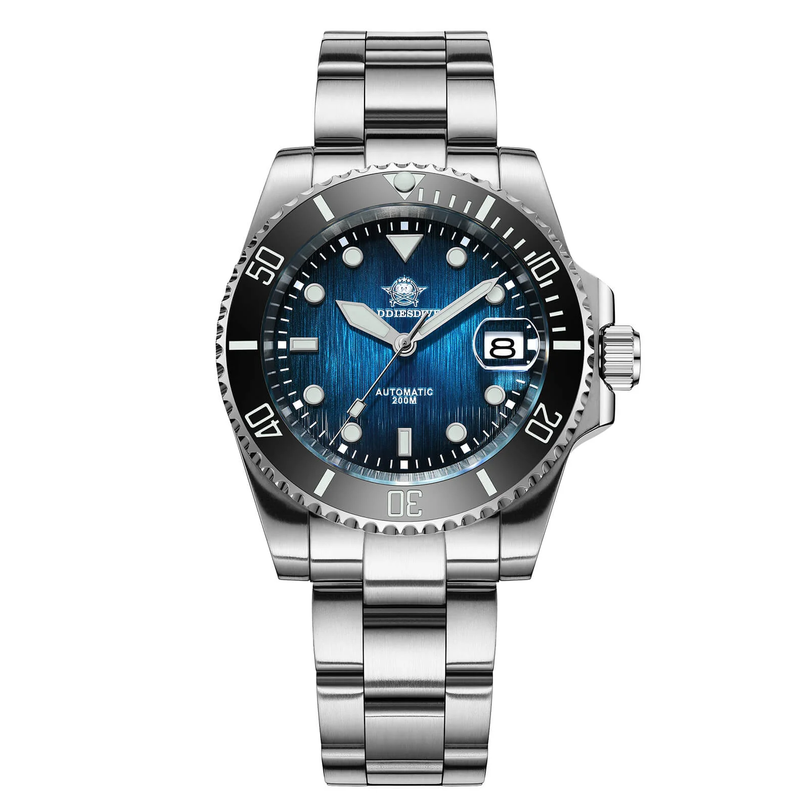 Addiesdive ADDIESDIVE Stainless Steel Sub Dive Watch AD2078/AD2536