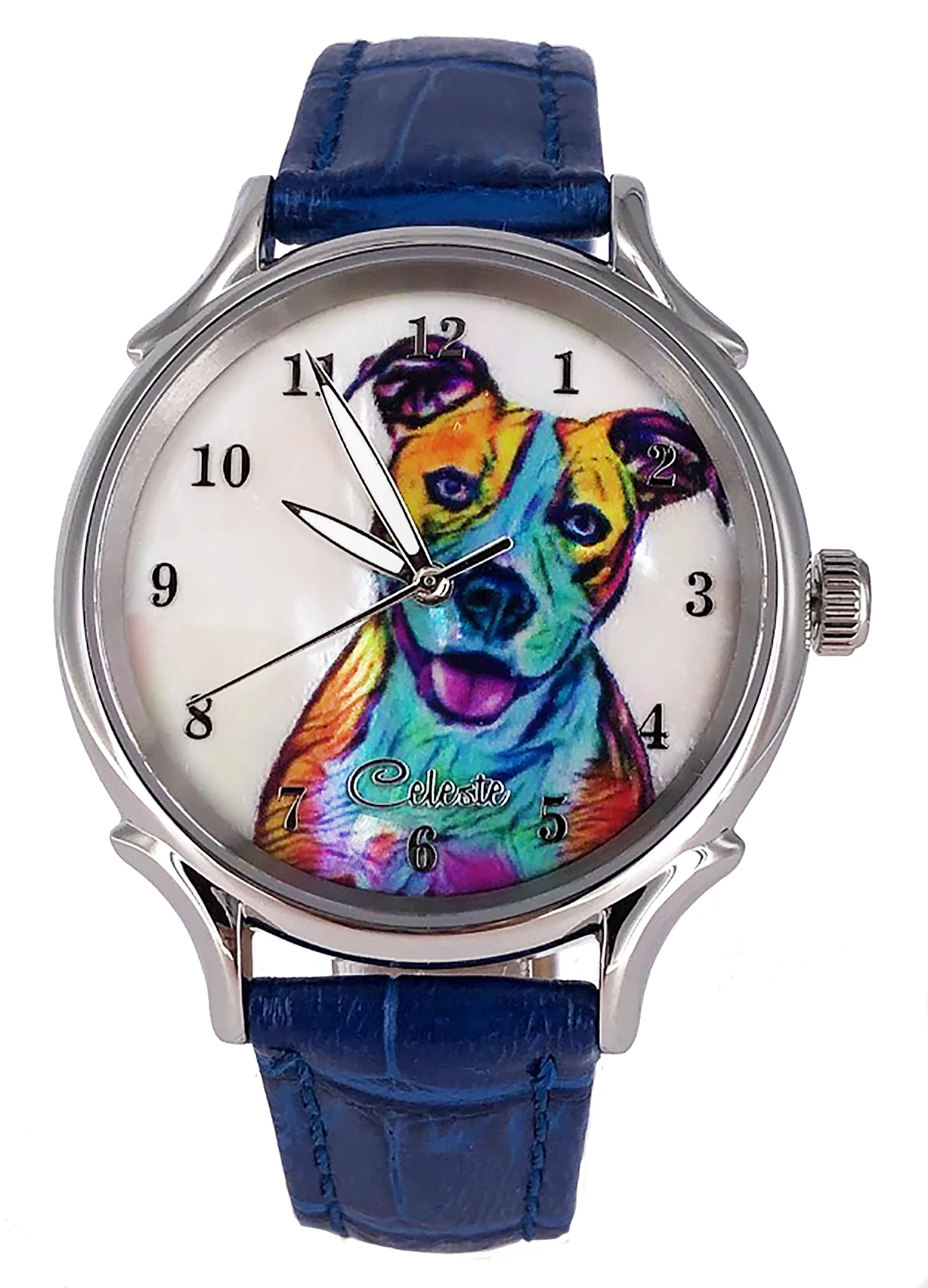 Celeste Watch Company Pitbull Dog Breed Watch