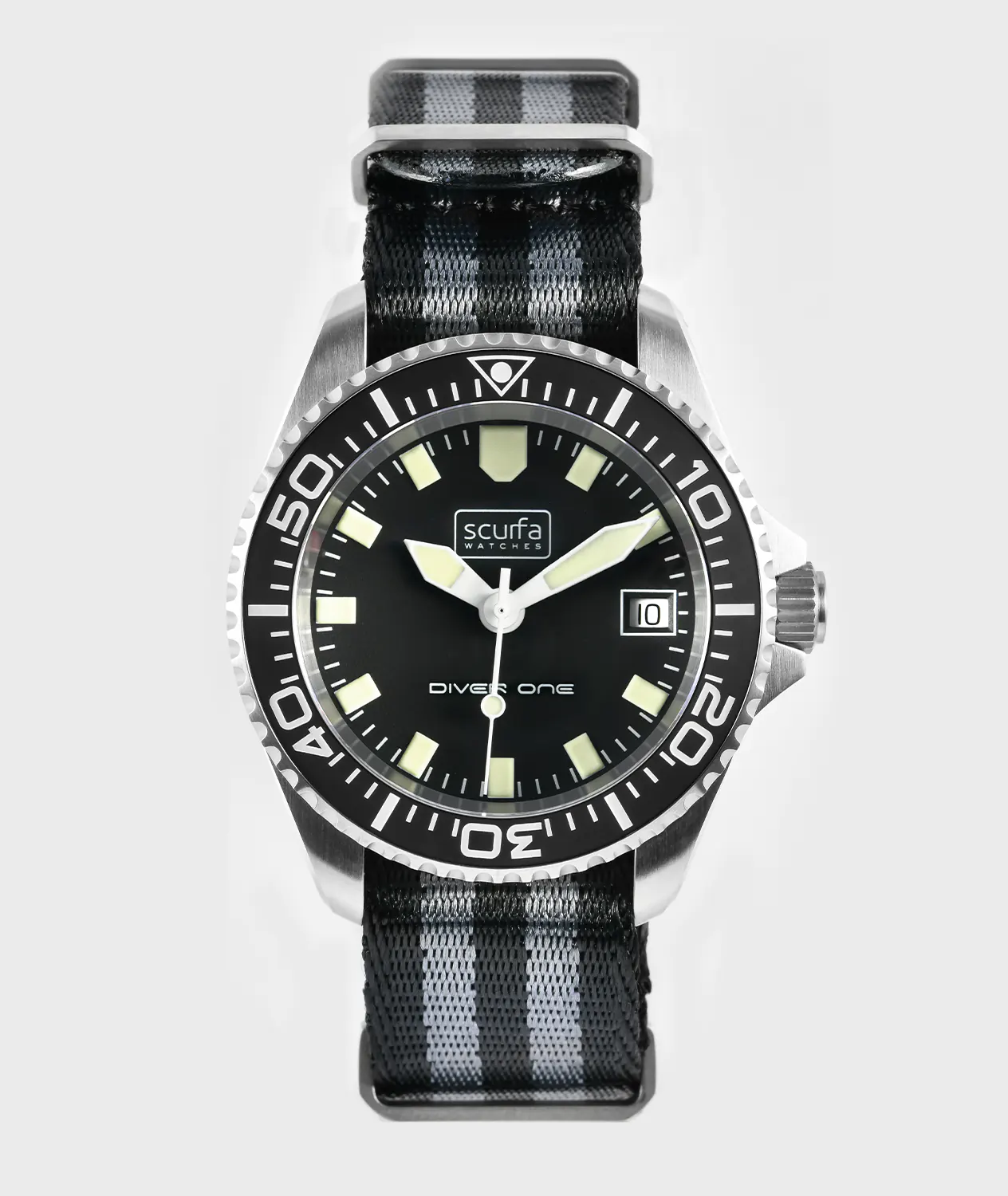 Scurfa M.S.25 Black Stainless Diver One Limited Edition