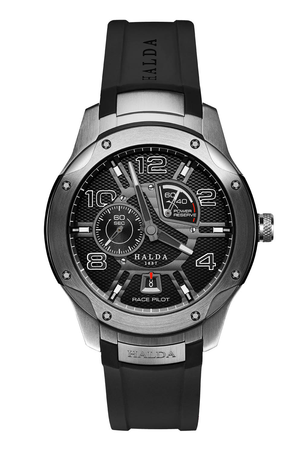 Halda RACE PILOT | BLACK LUMINOVA