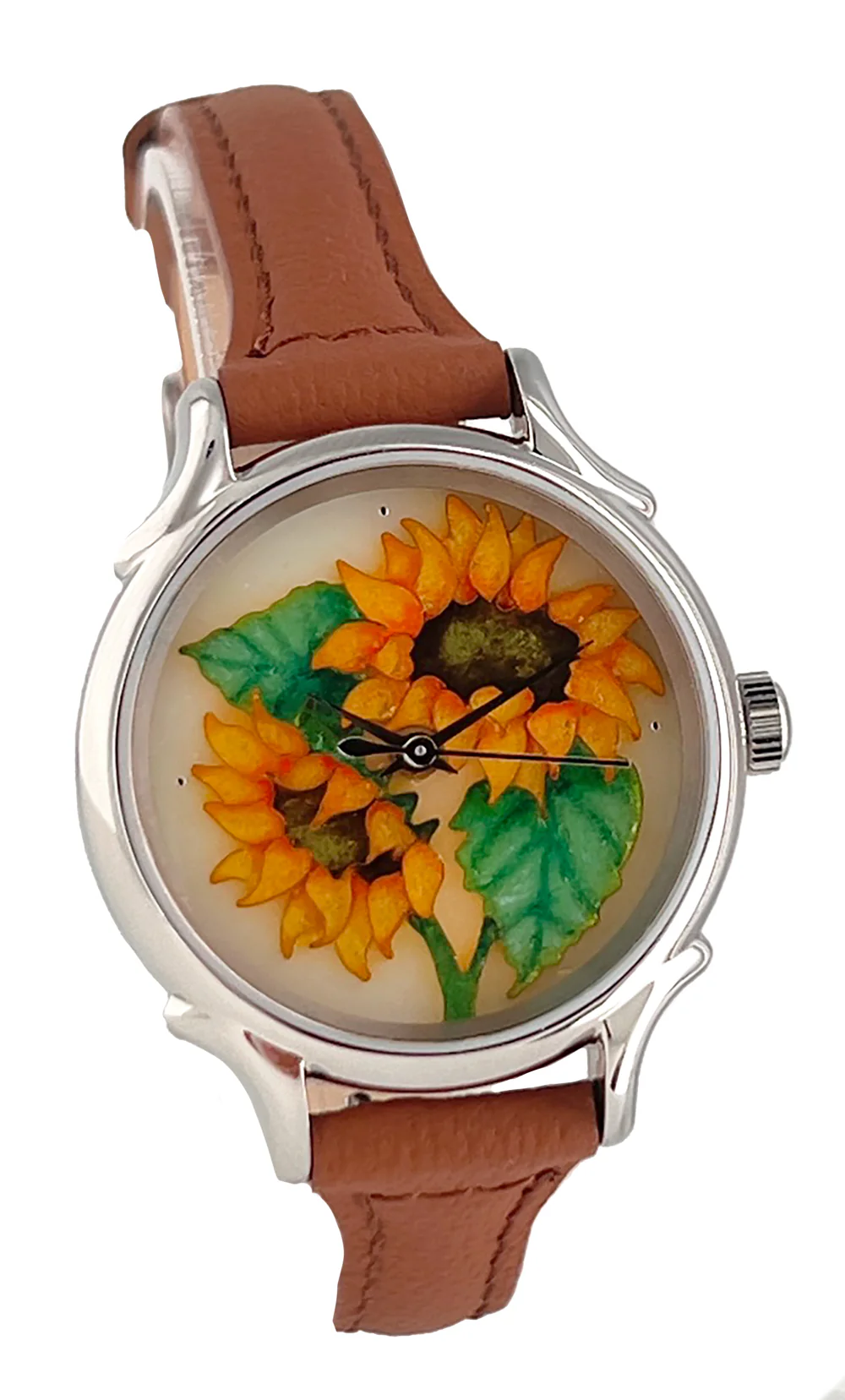 Celeste Watch Company Cloisonné Sunflower by Darci Shae