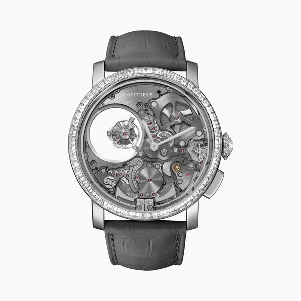 Cartier Часы Rotonde de Cartier с минутным репетиром и двойным «загадочным» турбийоном