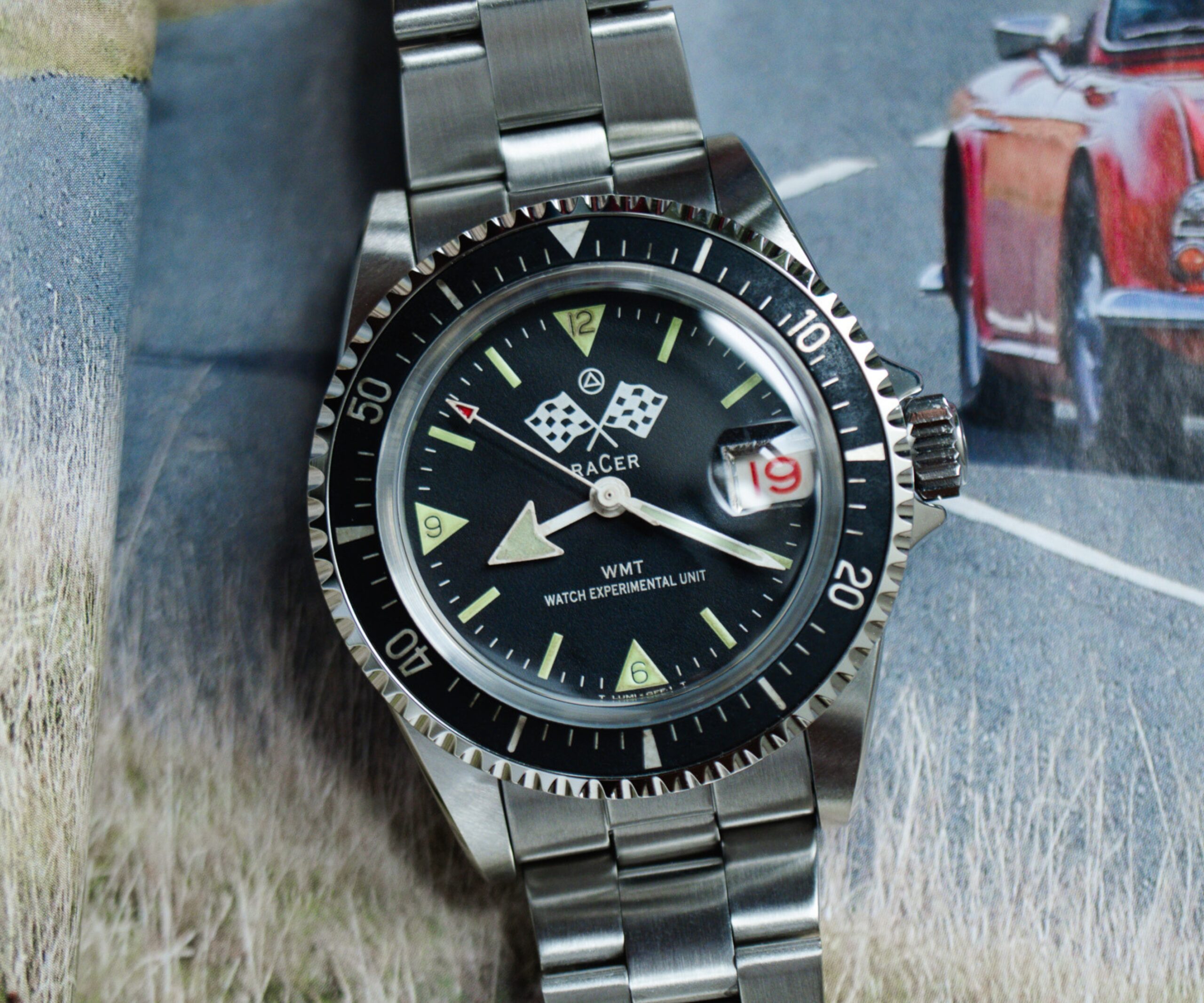 WMT Watches Royal Marine – Racer / Limited 50pcs / Aged Edition