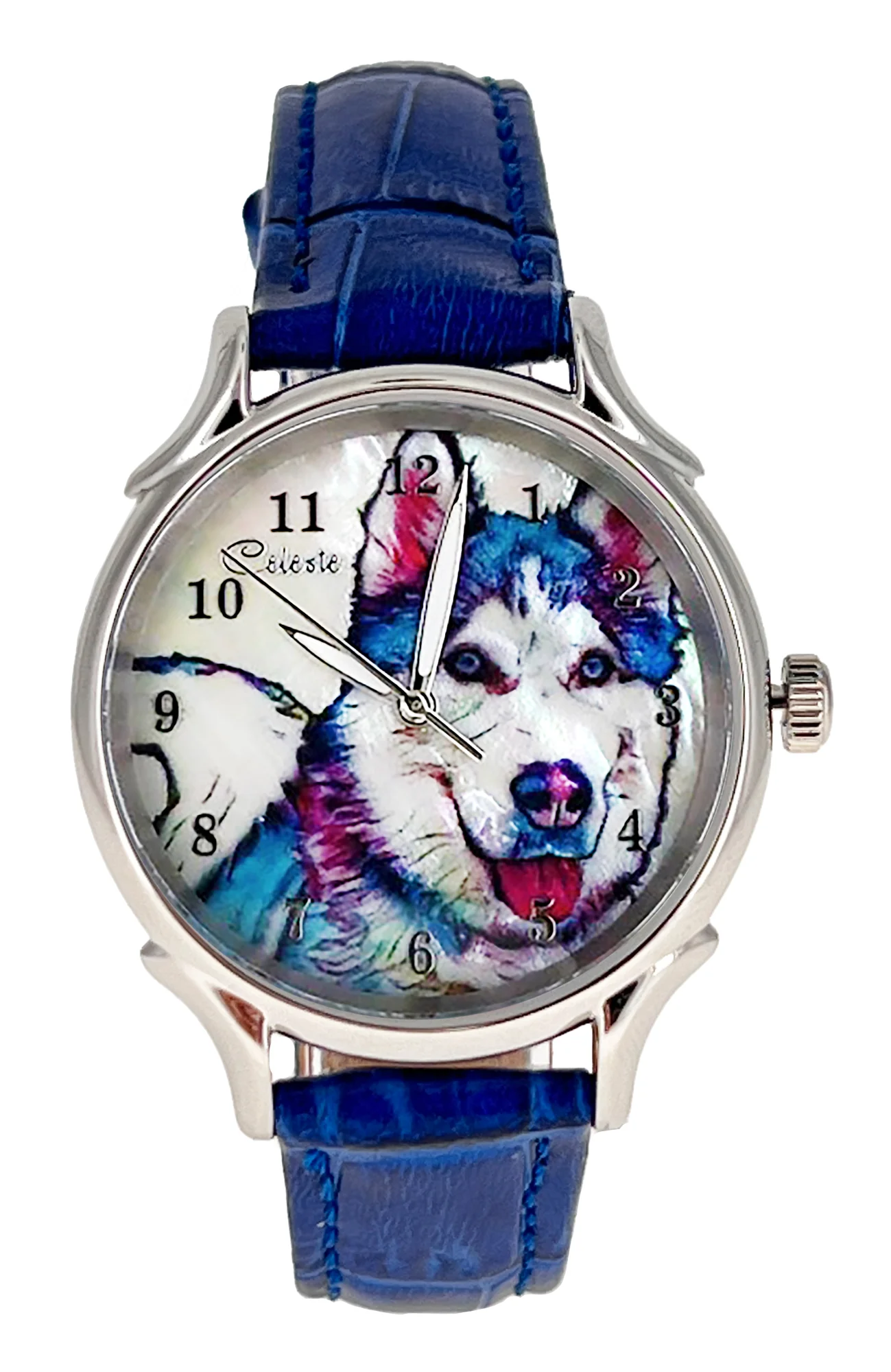 Celeste Watch Company Husky Dog Breed Watch