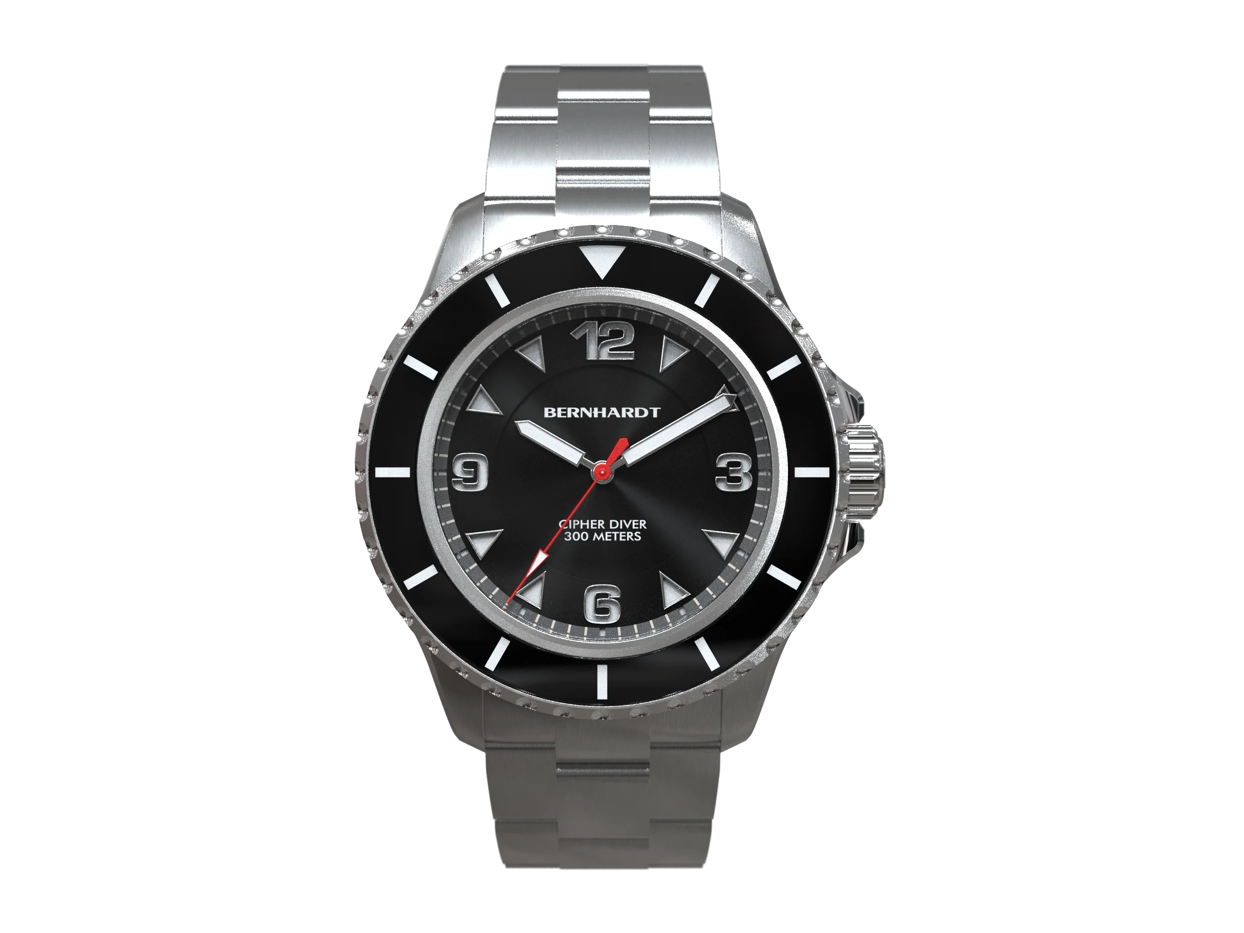 Bernhardt Watch Company The Cipher Diver - Black - Fall 2026 Pre-Order
