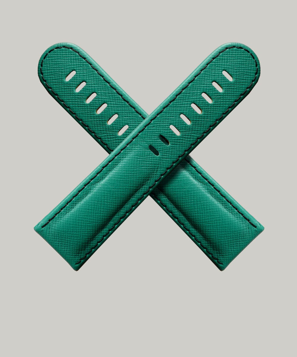 Schofield Watch Company Green Saffiano