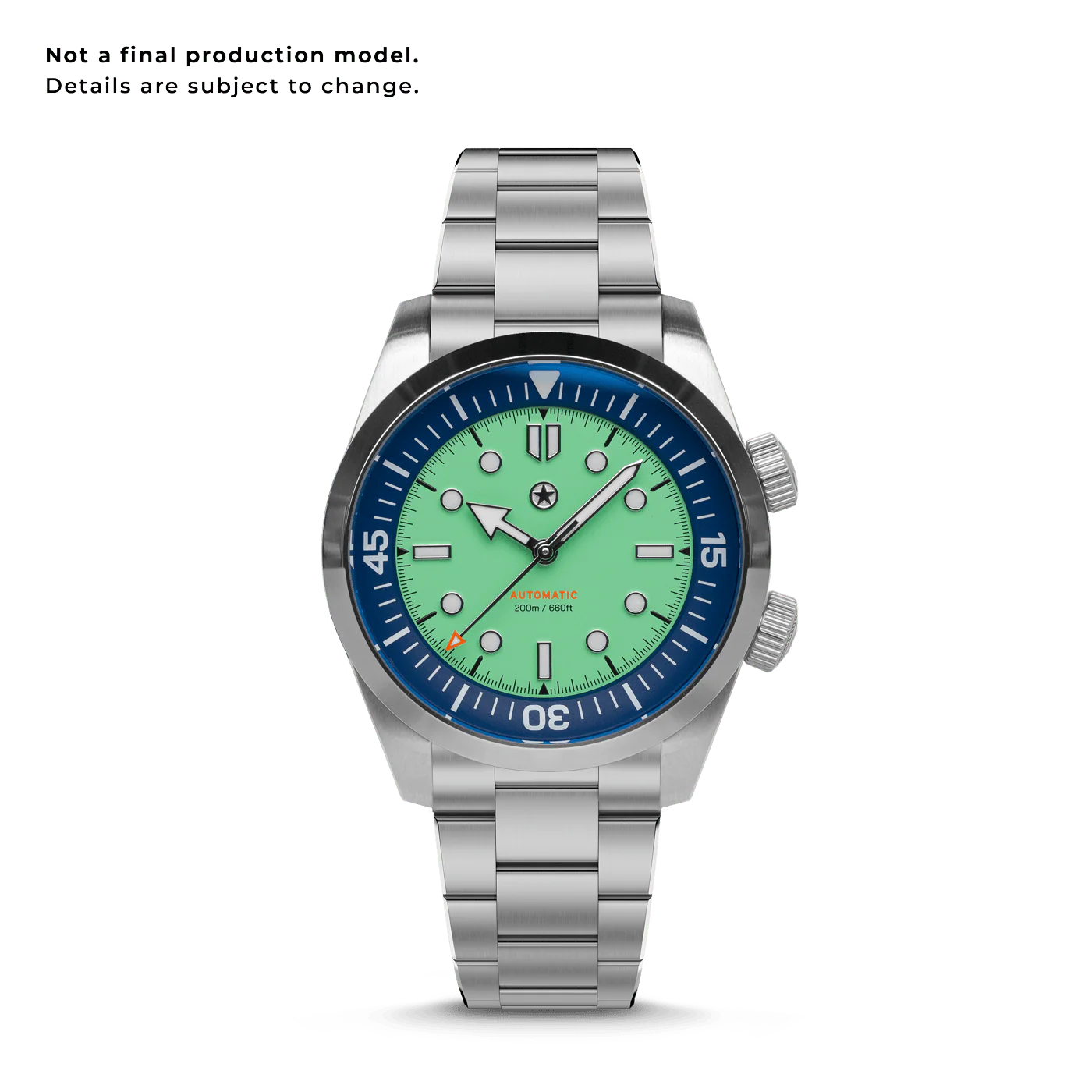 Jack Mason Palmera Skin Diver: Seafoam
