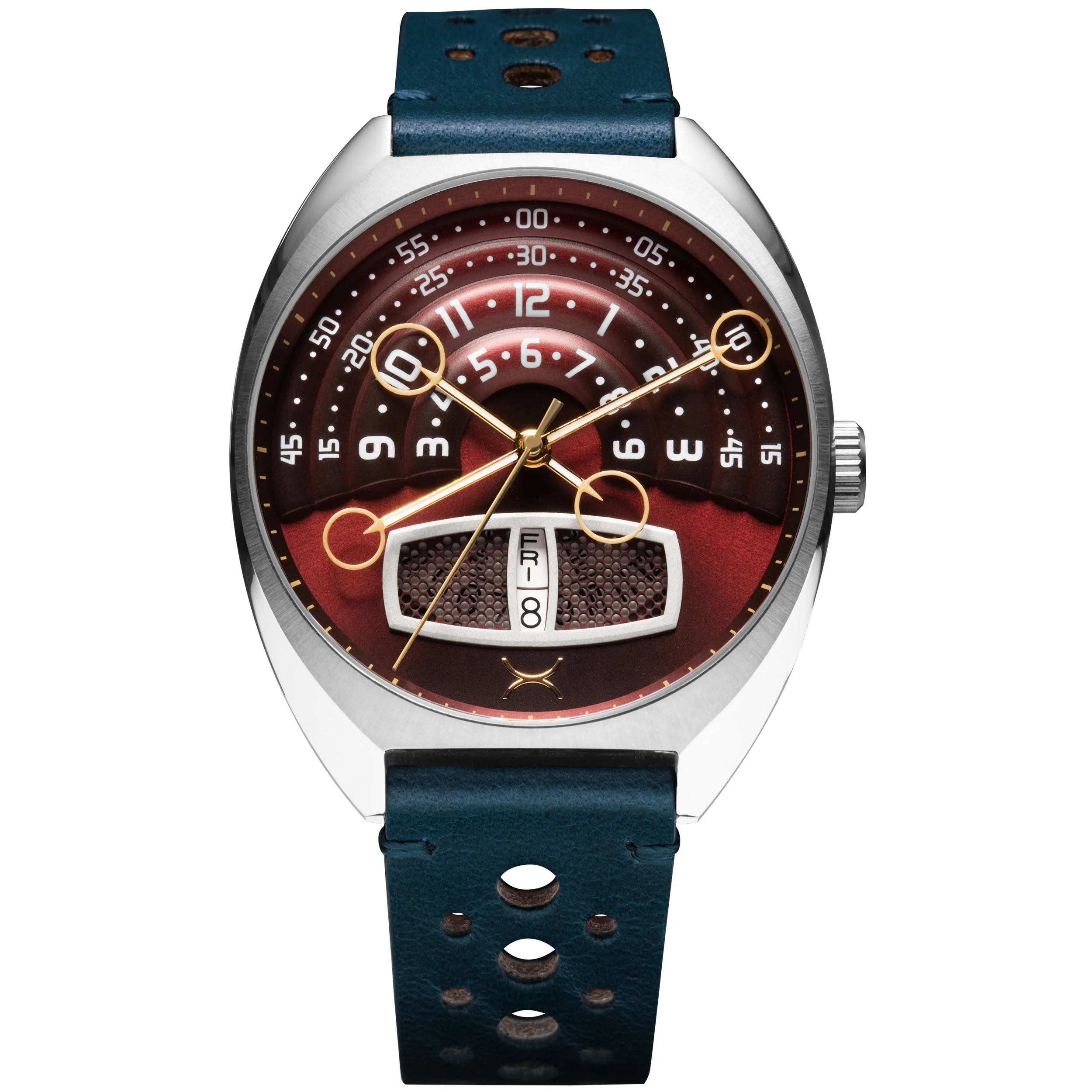Xeric Halograph III Automatic Oxblood Blue