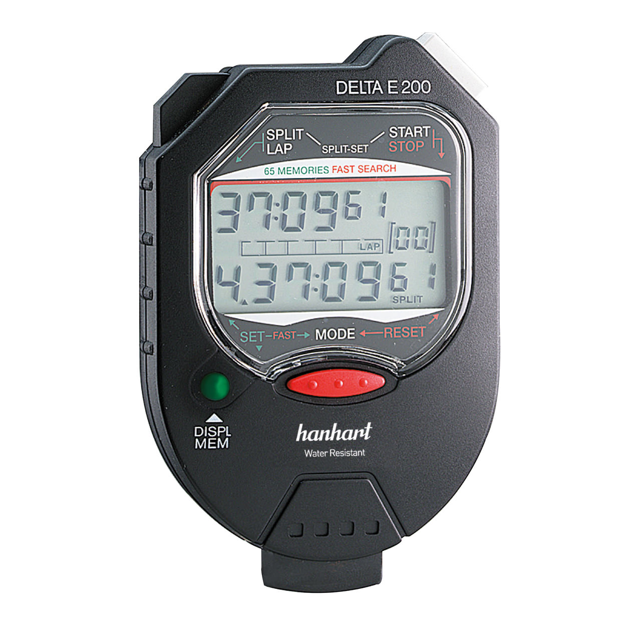 Hanhart Delta E 200 schwarz 1/100 Sek.