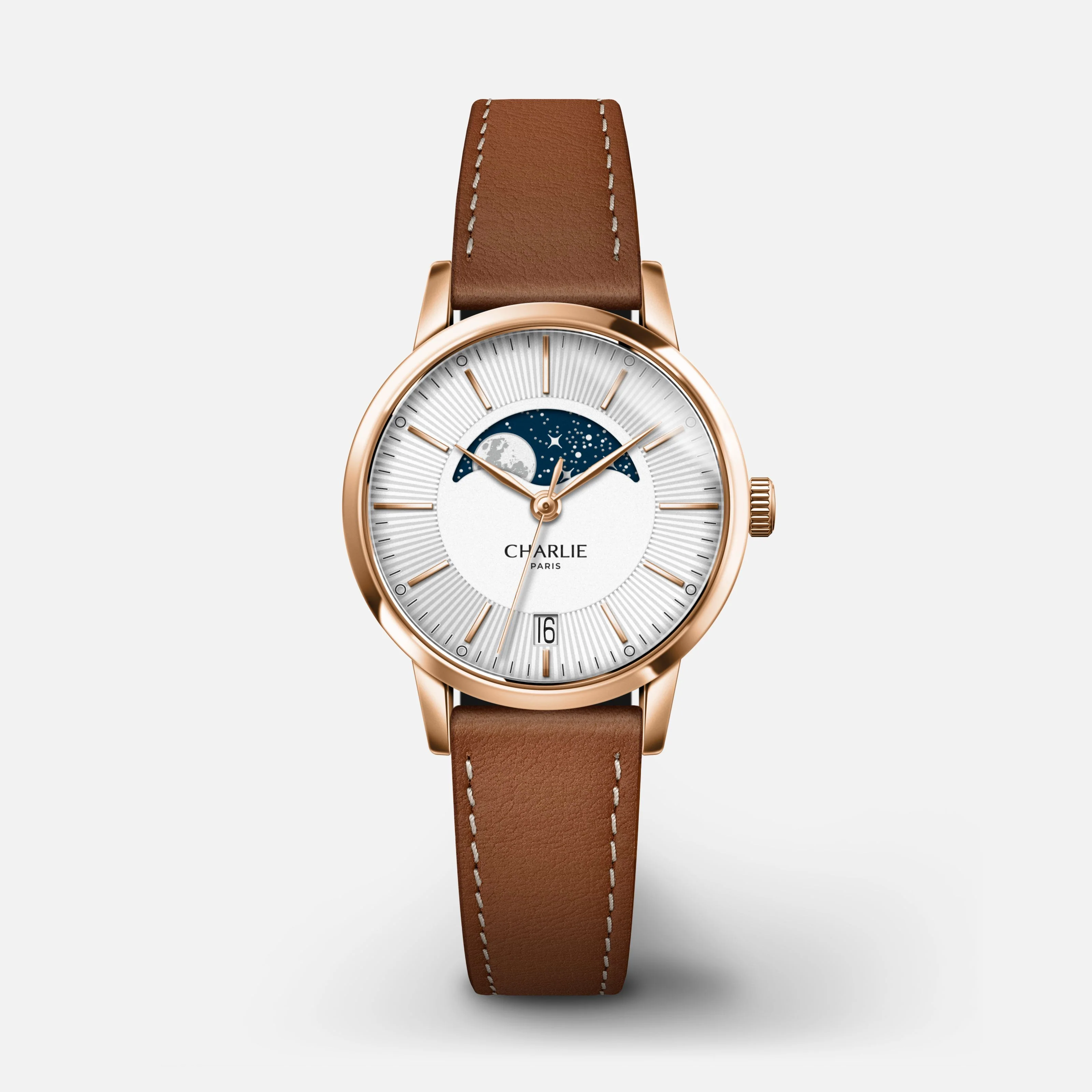 Charlie Paris SULLY - Phase de Lune - Doré rose