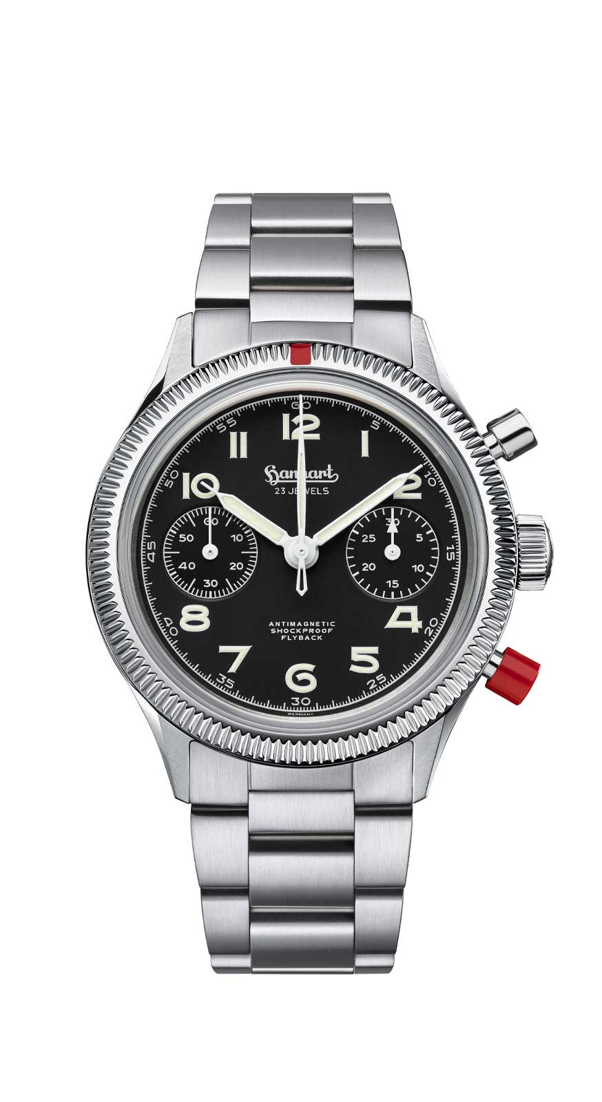 Hanhart 417 ES 1954 Heritage Flyback, 39mm