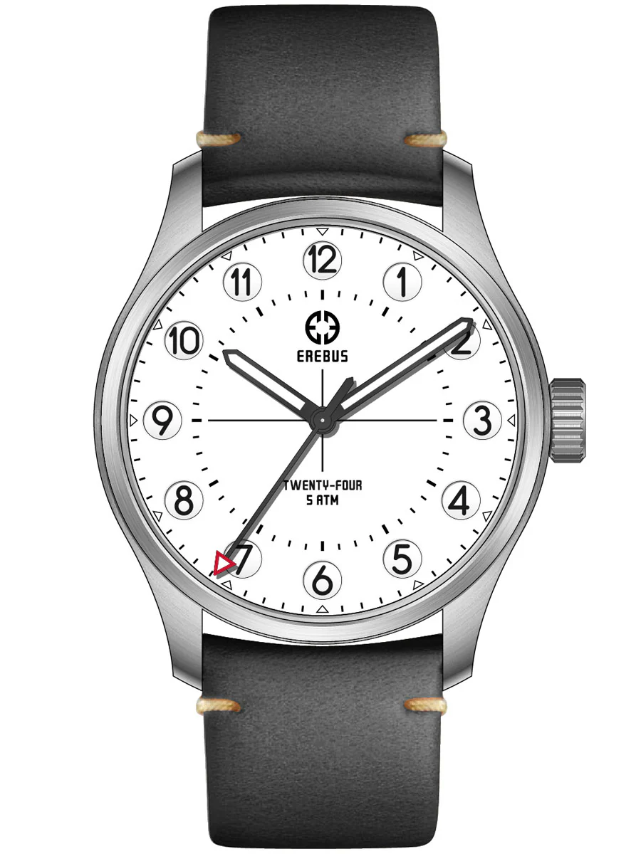 Erebus Watches Twenty-Four 38 White