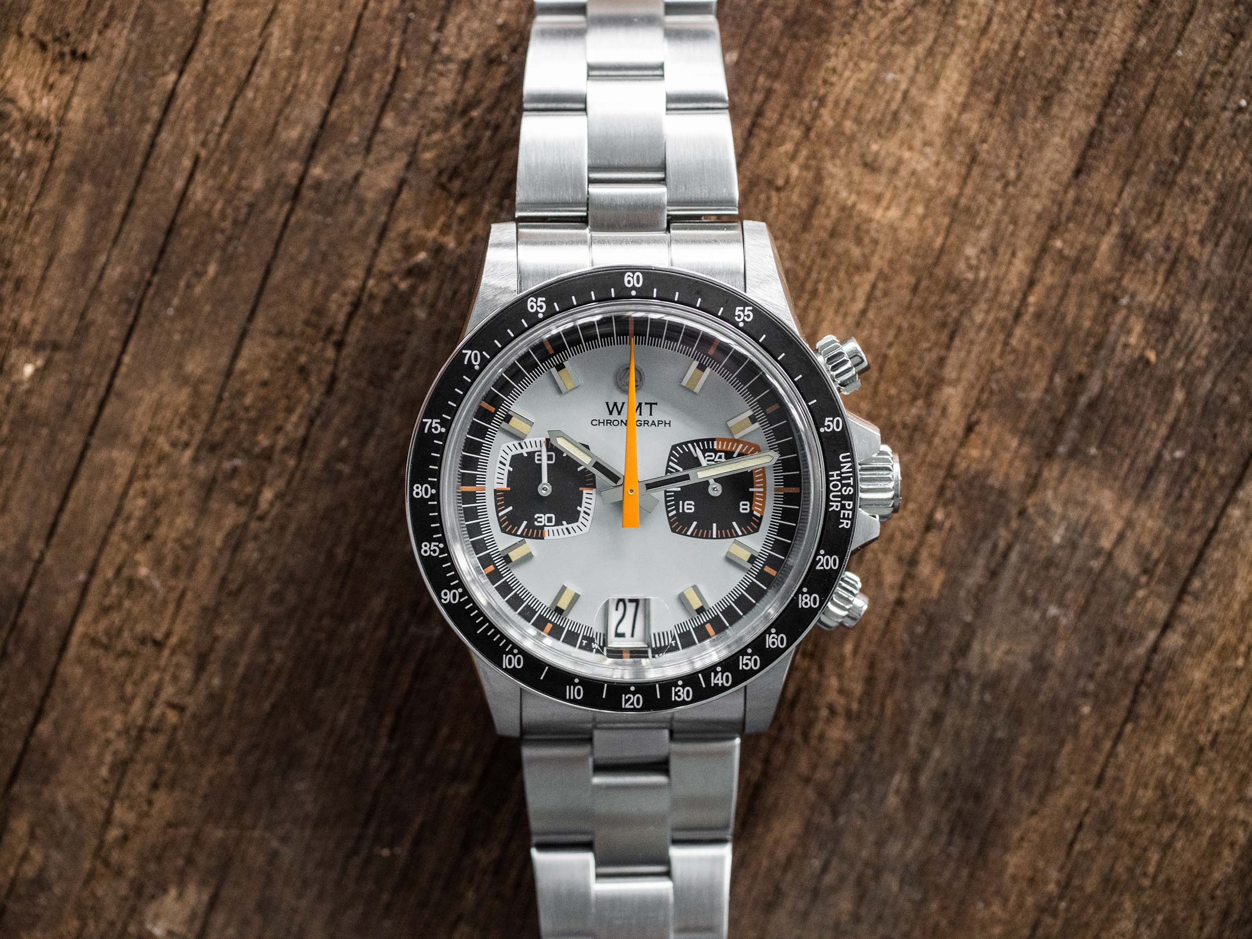 WMT Watches Monza – Black Dial / Limited 50 pc / Aged Edition