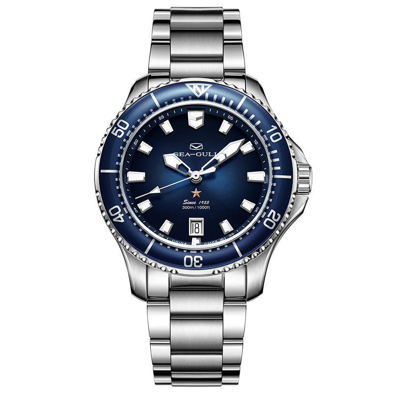 Sea-Gull Ocean Series Pro 300m Waterproof Diving Watch 41mm