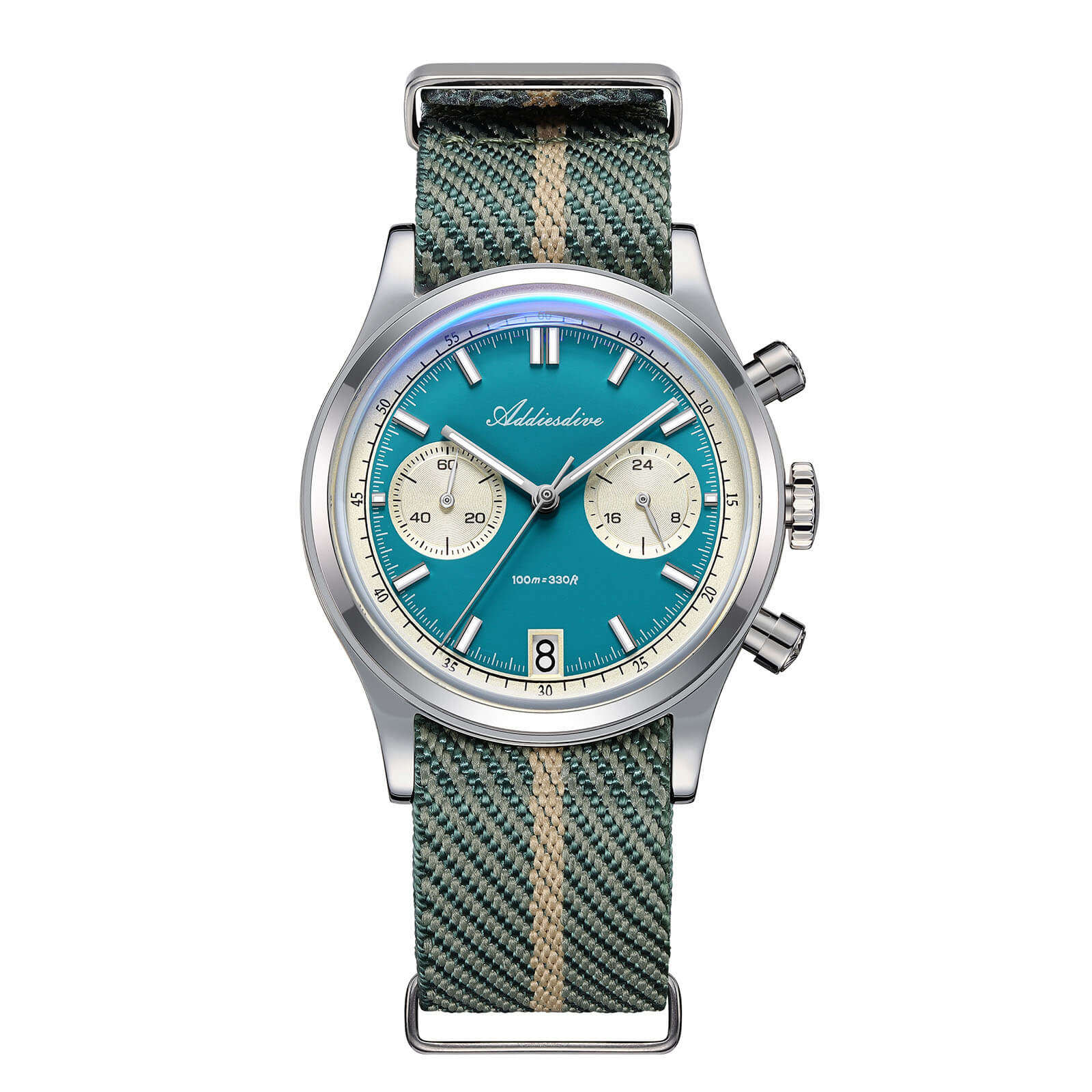 Addiesdive 🔥Summer Sale🔥ADDIESDIVE 38mm Quartz Chronograph Watch – VK64 / 0S21 Options
