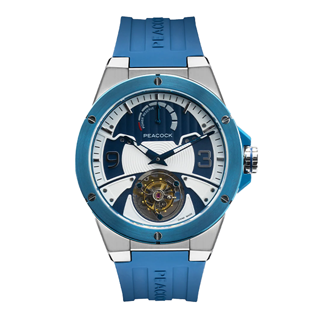 Peacock Peacock Voyager Center Axis Tourbillon Watch