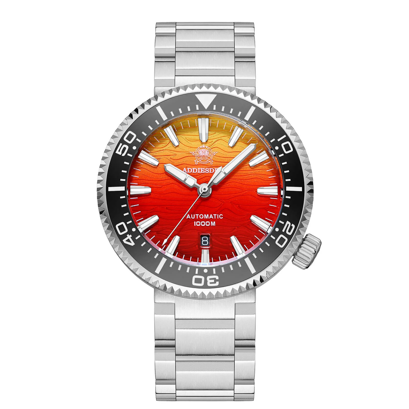 Addiesdive 🔥Summer Sale🔥Addiesdive 46mm Puck Style Diver Watch AD2526 – 1000M Water Resistant, Japan 8215 Automatic