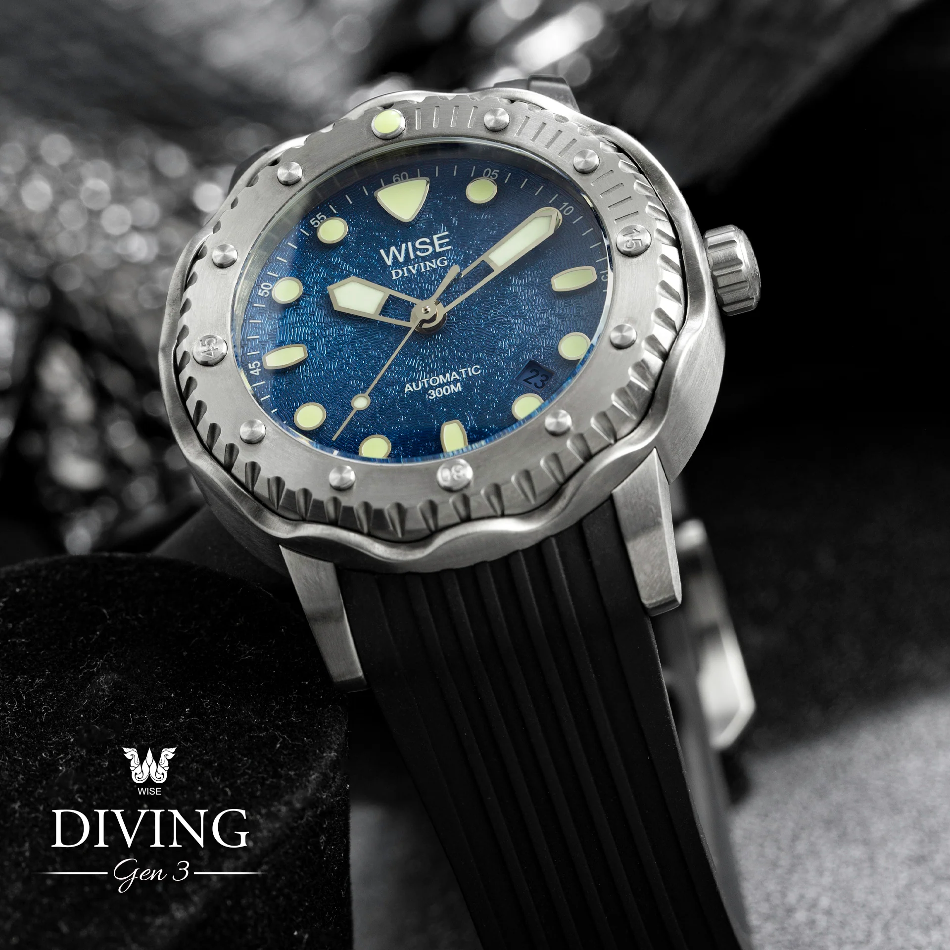 WISE DIVING 300M. Gen 3 Titanium DTB331