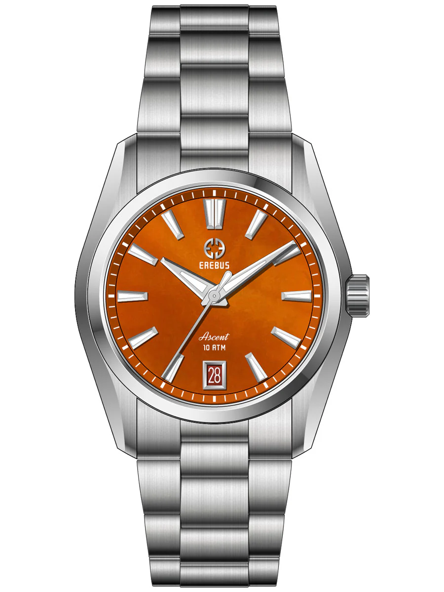 Erebus Watches ASCENT 36 Red Agate