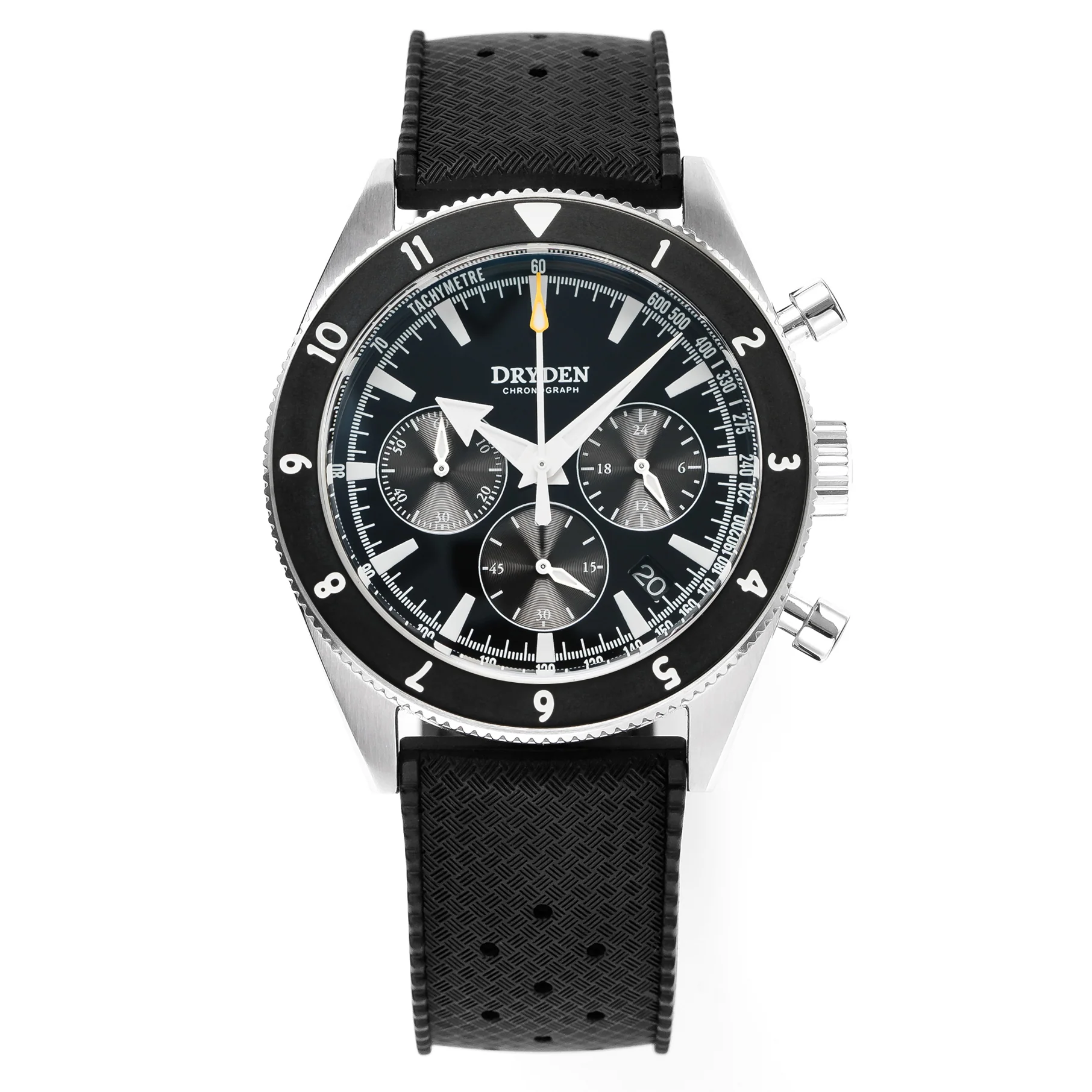 Dryden Watch Company Dryden Chrono Diver Series 1 - Black Tactical