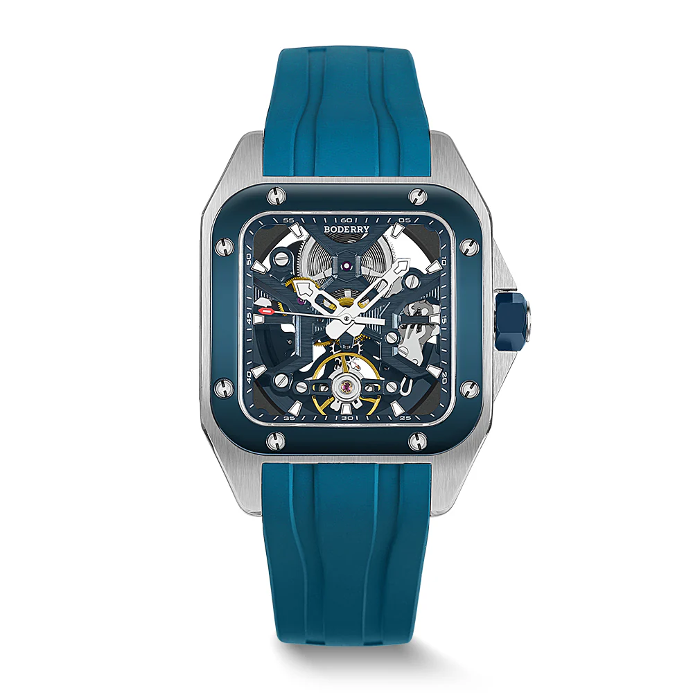 Boderry STORM - Square Automatic Titanium Watch | A10T-03